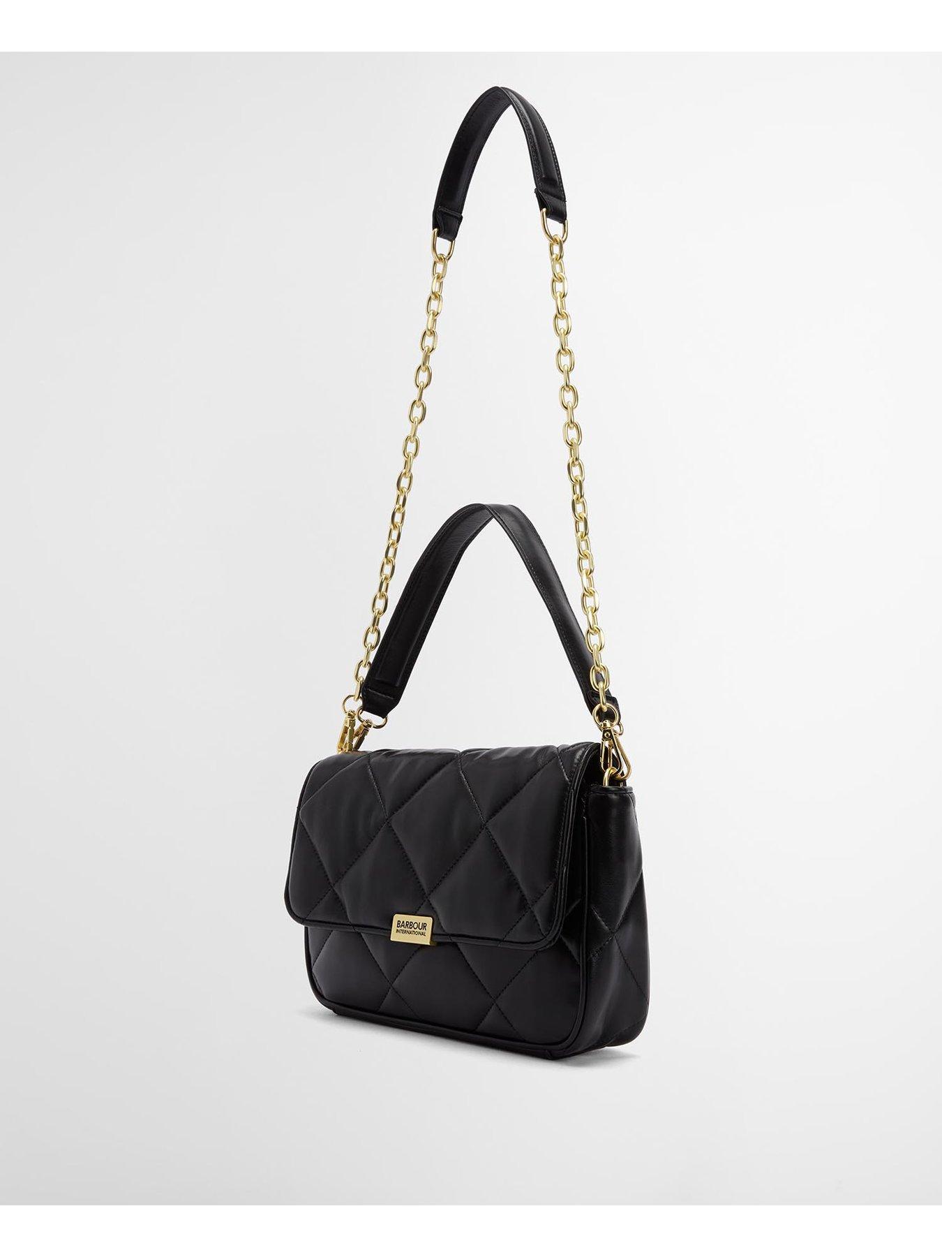 Image 3 of 5 of Barbour International BIntl Soft Quilt Shoulder Bag - Black