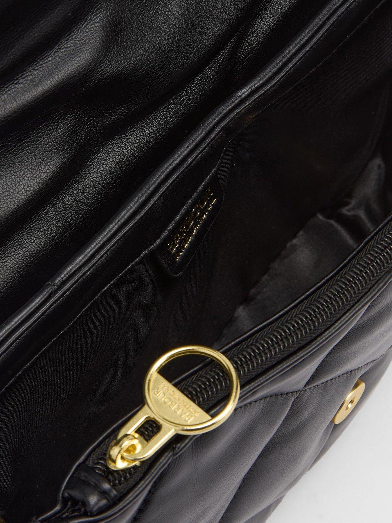 Image 5 of 5 of Barbour International BIntl Soft Quilt Shoulder Bag - Black