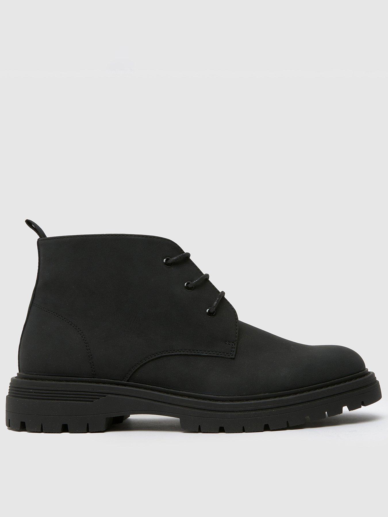 Schuh Laces Standard Boots - Black