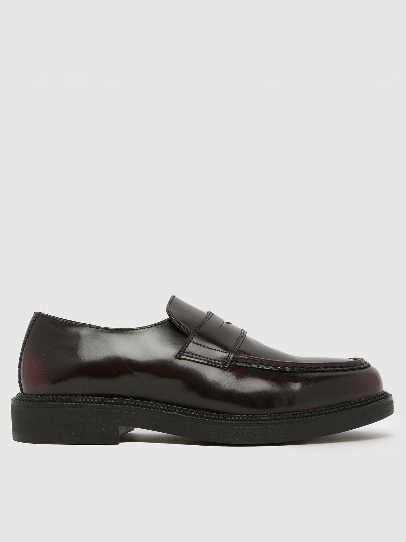 Schuh Rykard High Cut Leather Loafer - Black