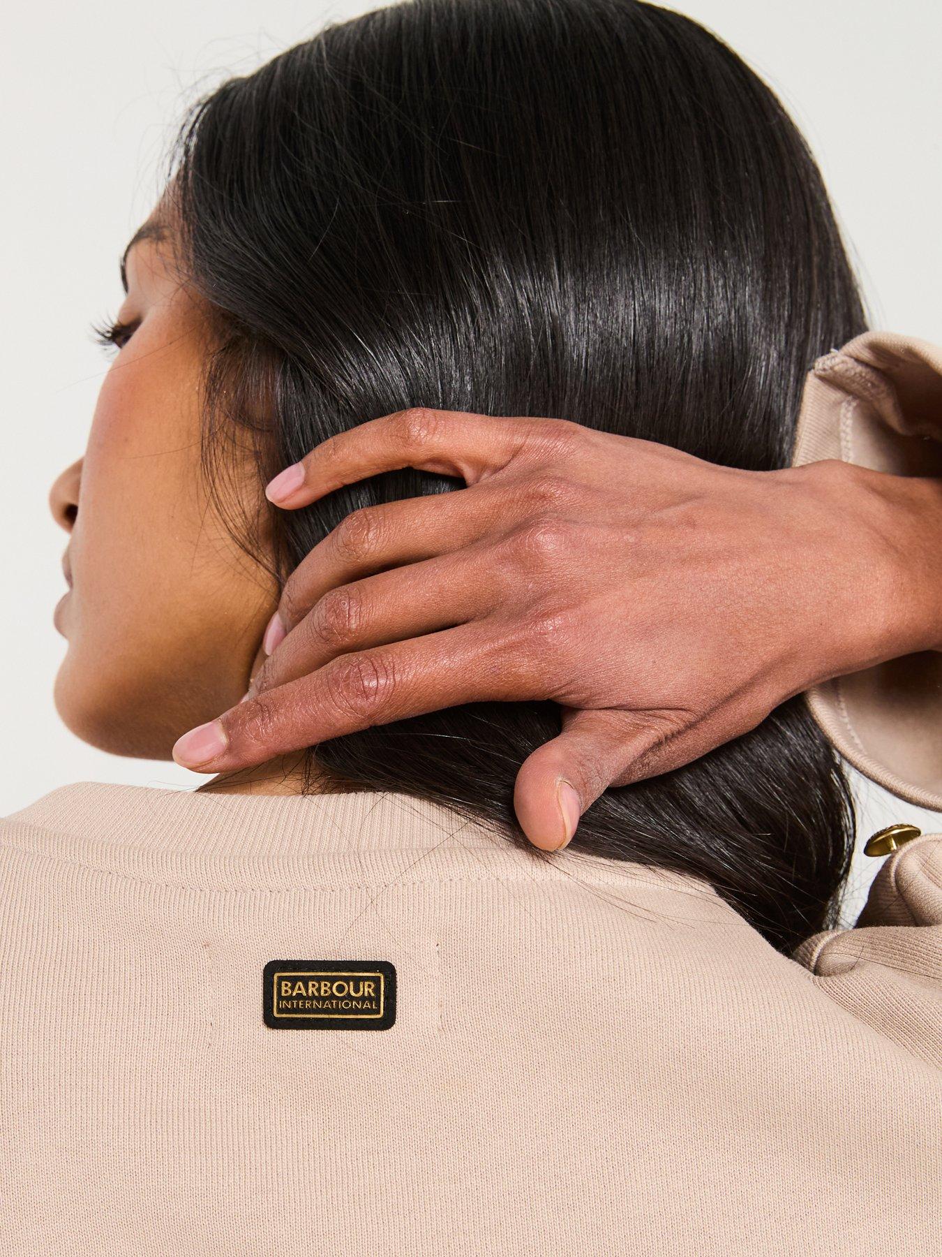 barbour-international-juliana-sweatshirt-beigeoutfit