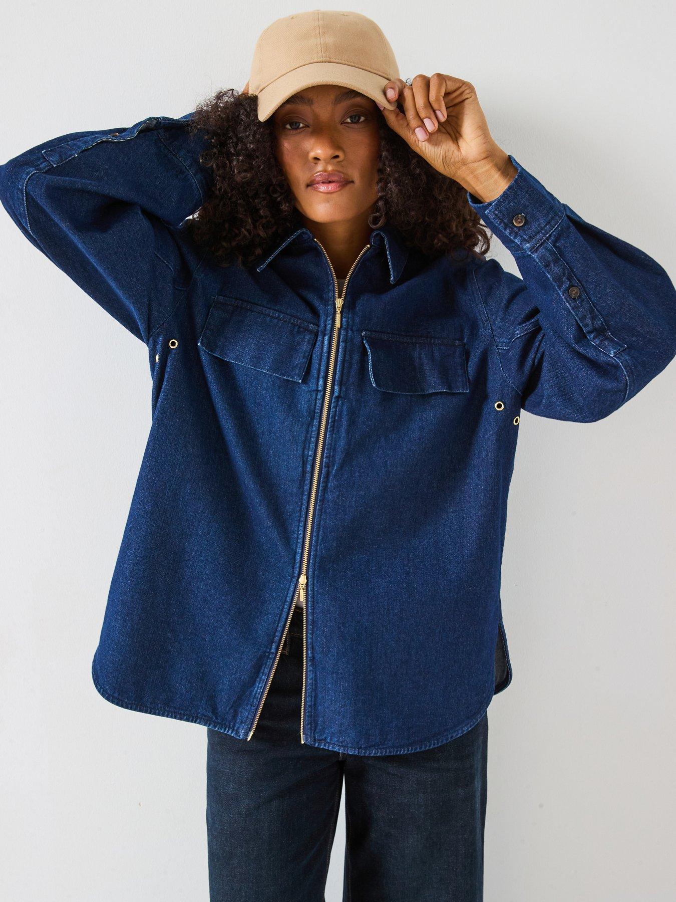 Barbour Arla Denim Overshirt - Blue