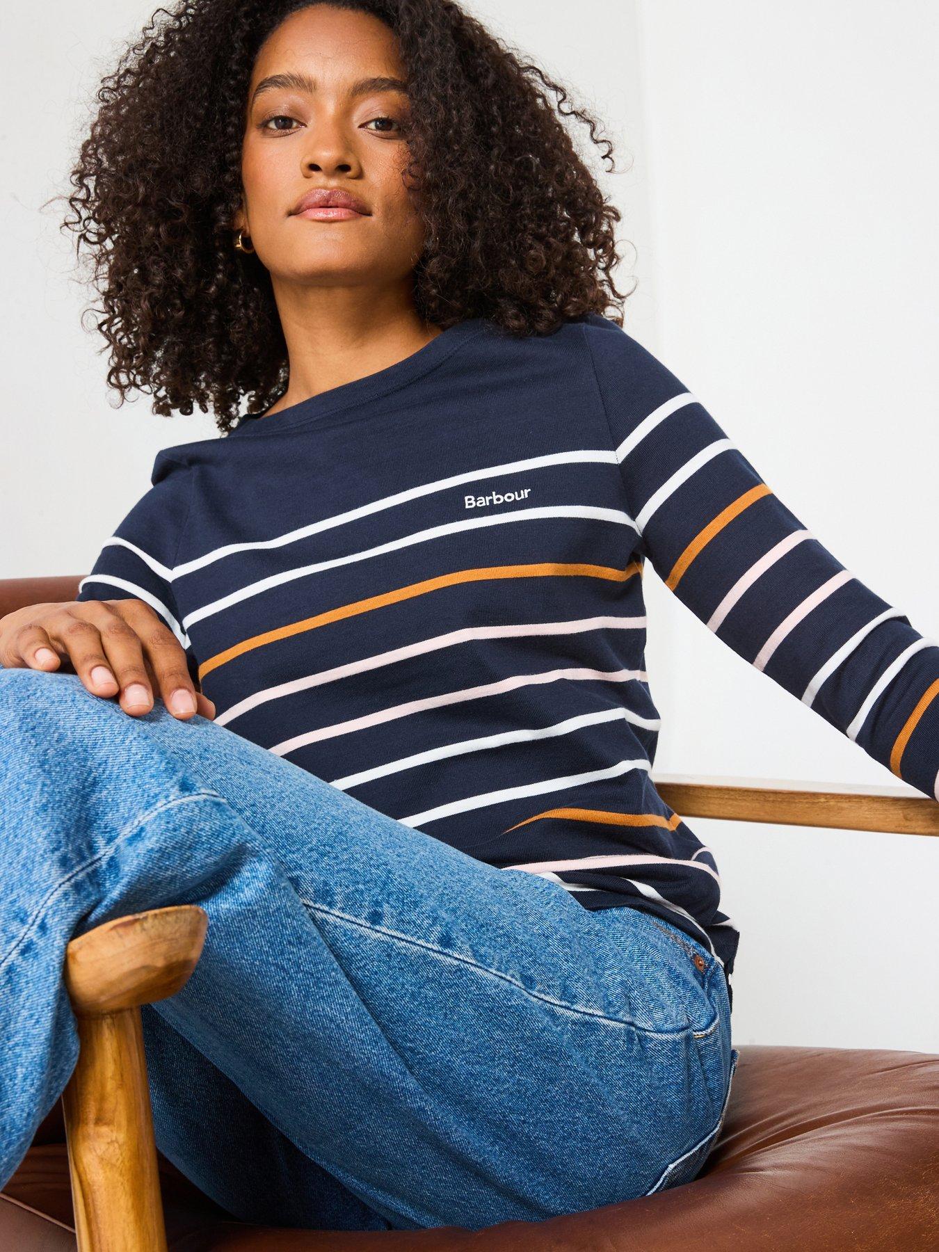 barbour-hawkins-stripe-long-sleeve-top-navyfront