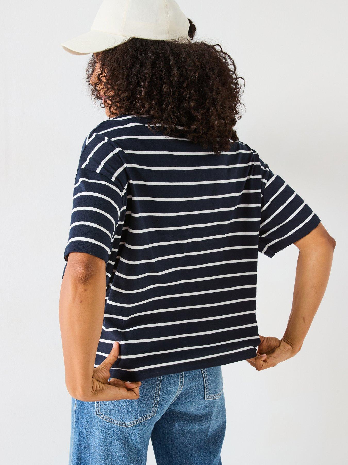 barbour-faye-top-navystillFront