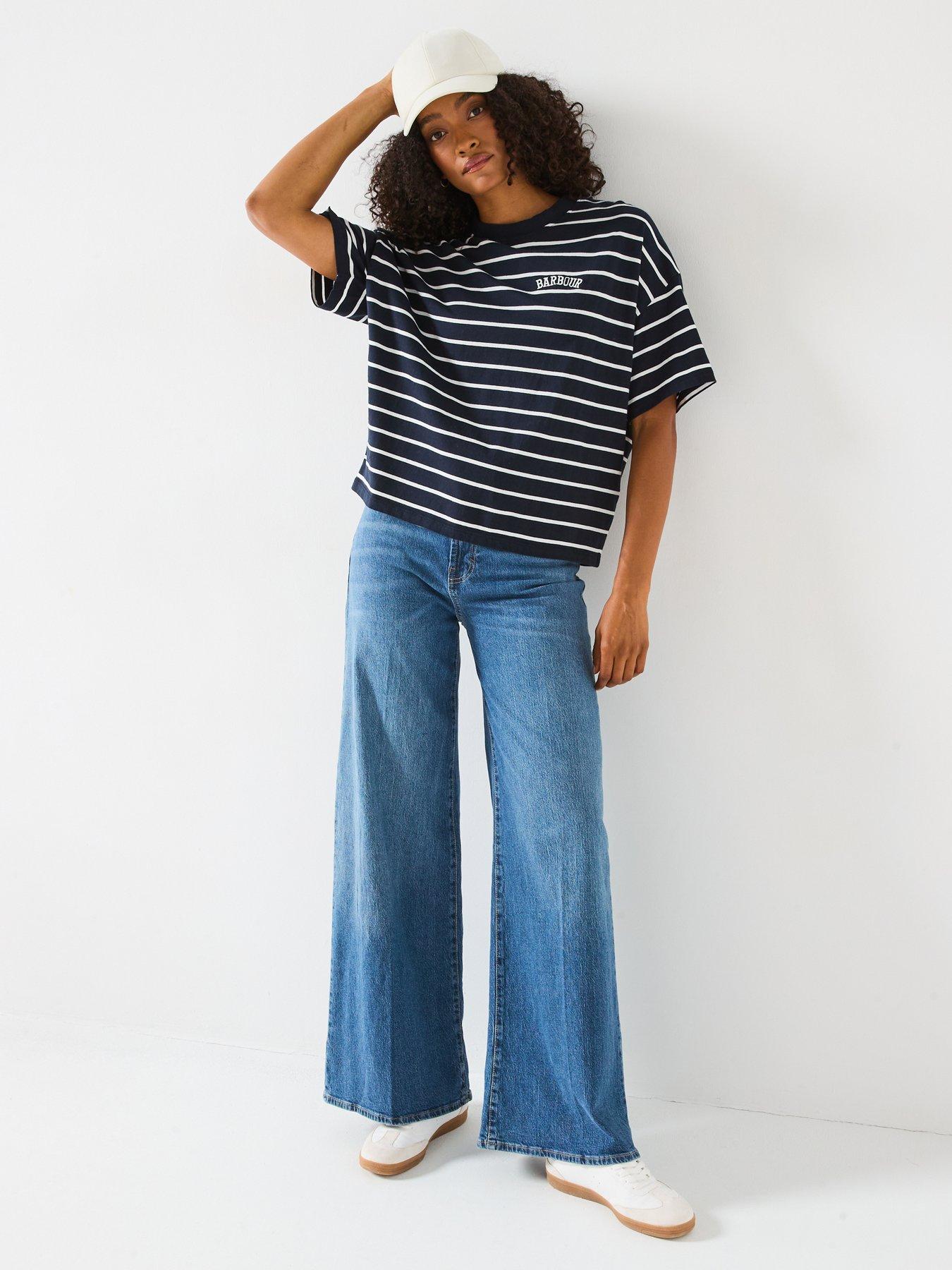 barbour-faye-top-navyback