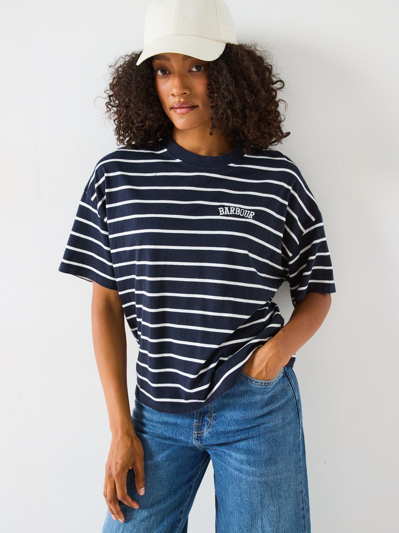 barbour-faye-top-navydetail
