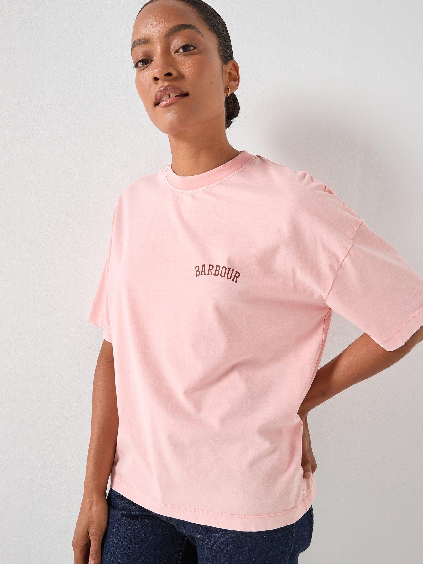 barbour-claydon-t-shirt-pink