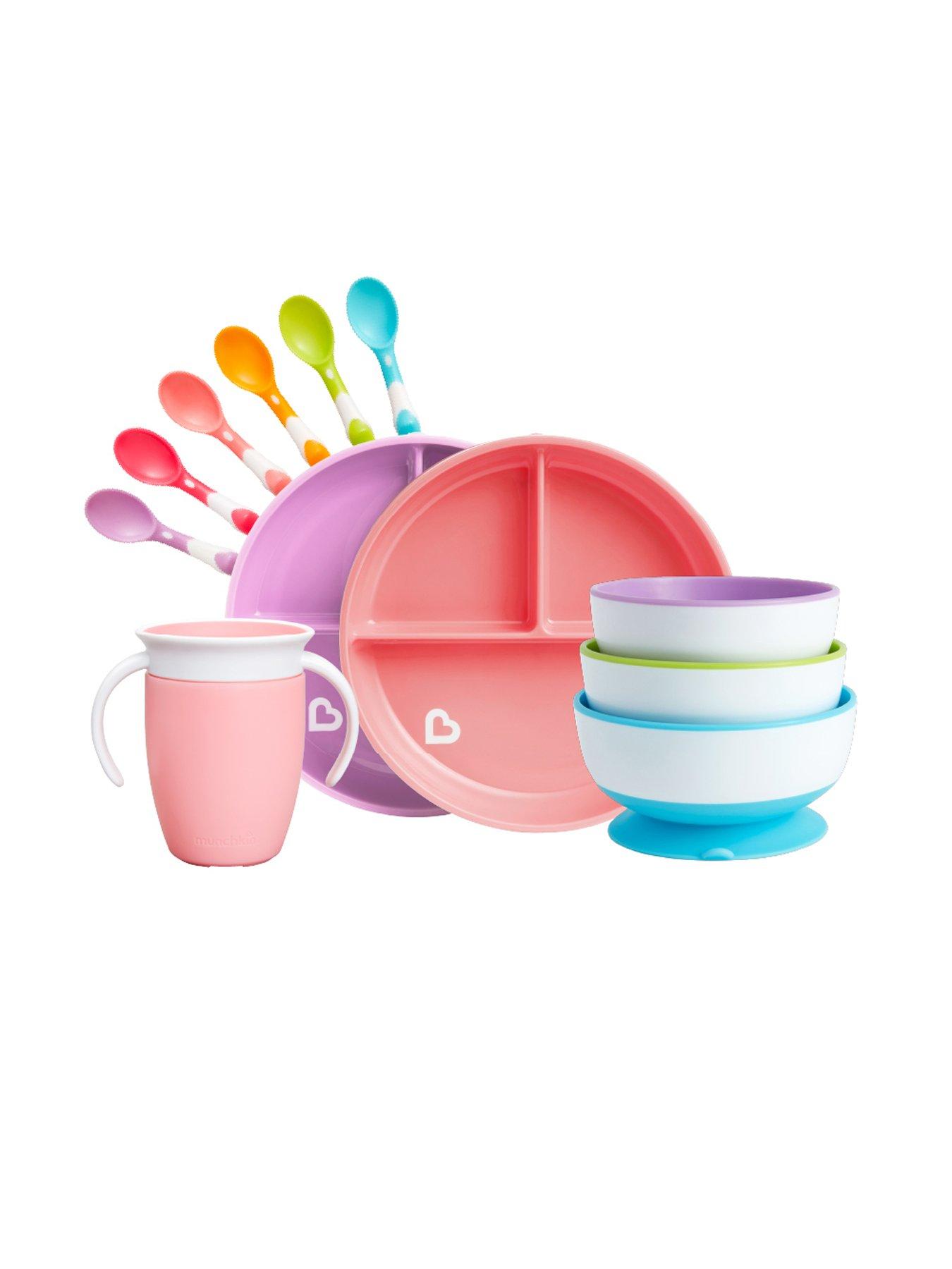 Image 1 of 2 of Munchkin Mini Bites Weaning Bundle (Pink)