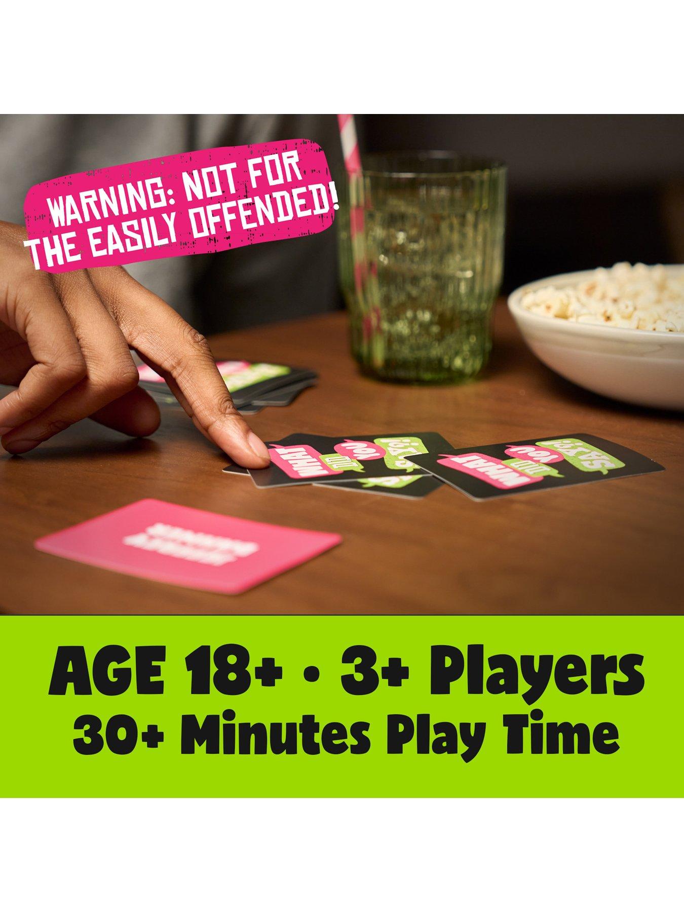 Image 2 of 8 of Original Games - What Did You Say!&nbsp;Fun&nbsp;Party Game for Adults&nbsp;(Age: 18+ yrs)