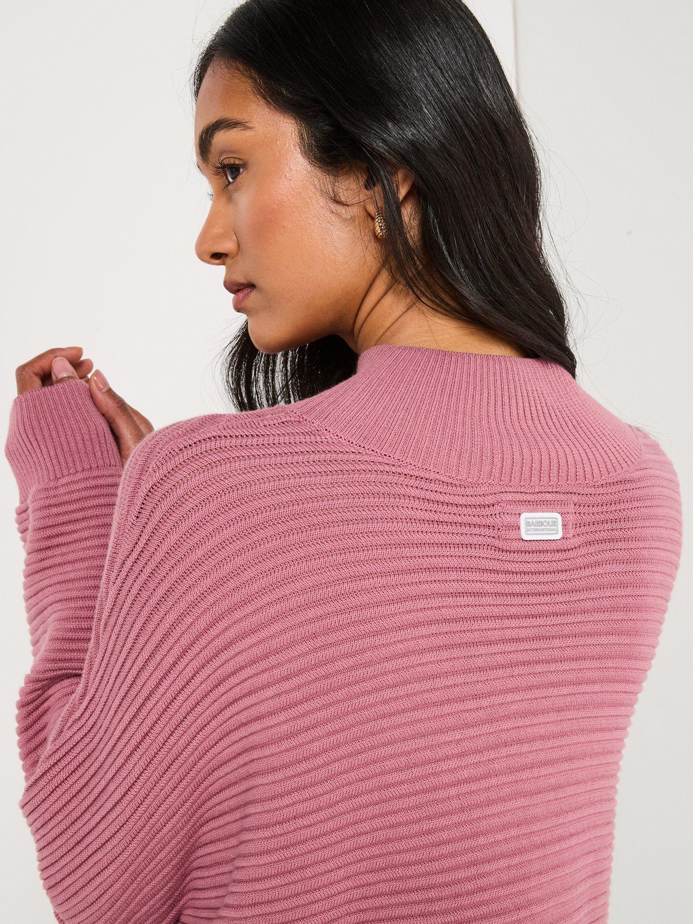 barbour-international-kaia-knitted-jumper-pinkdetail