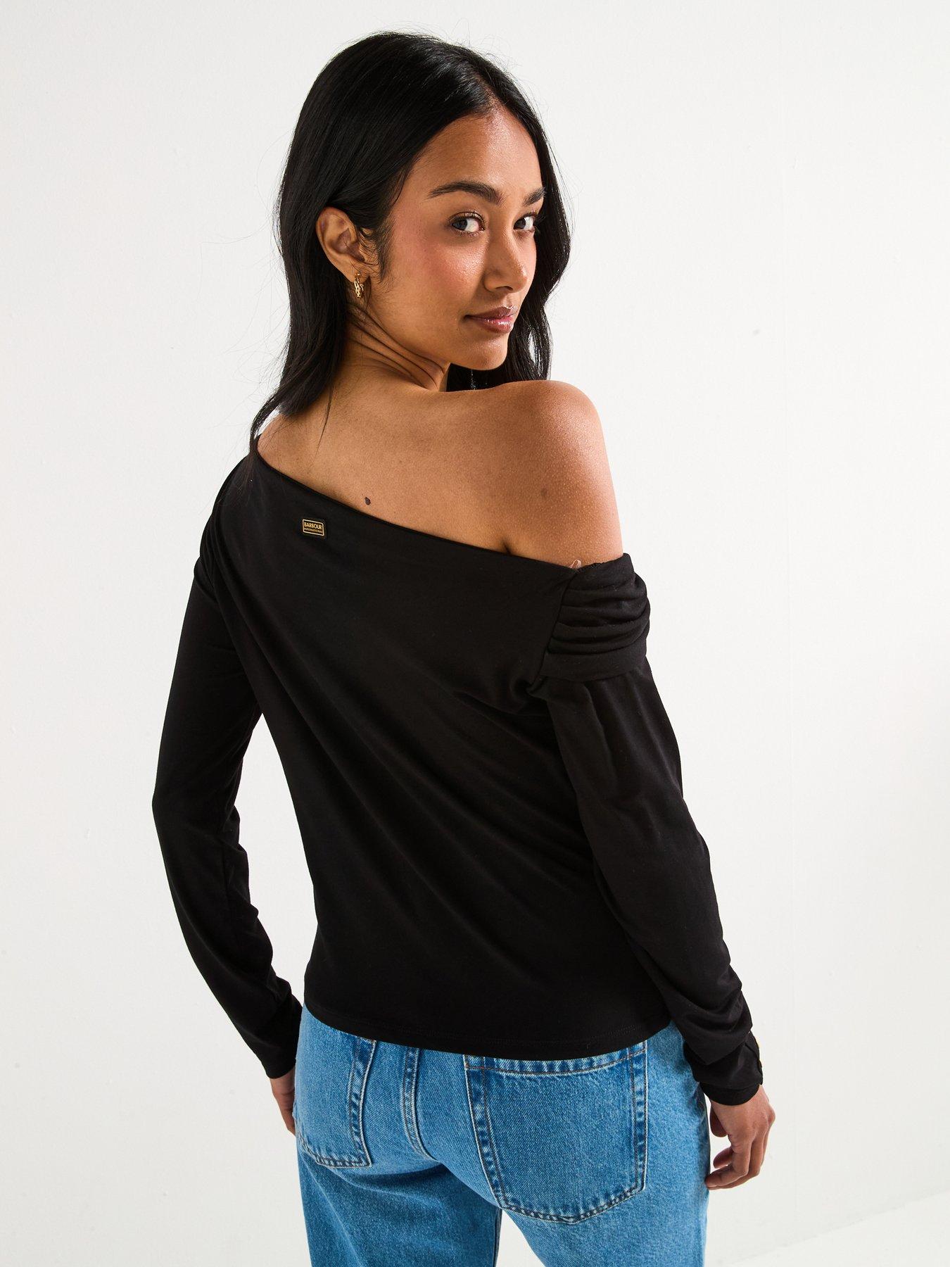 barbour-international-juliana-top-blackstillFront