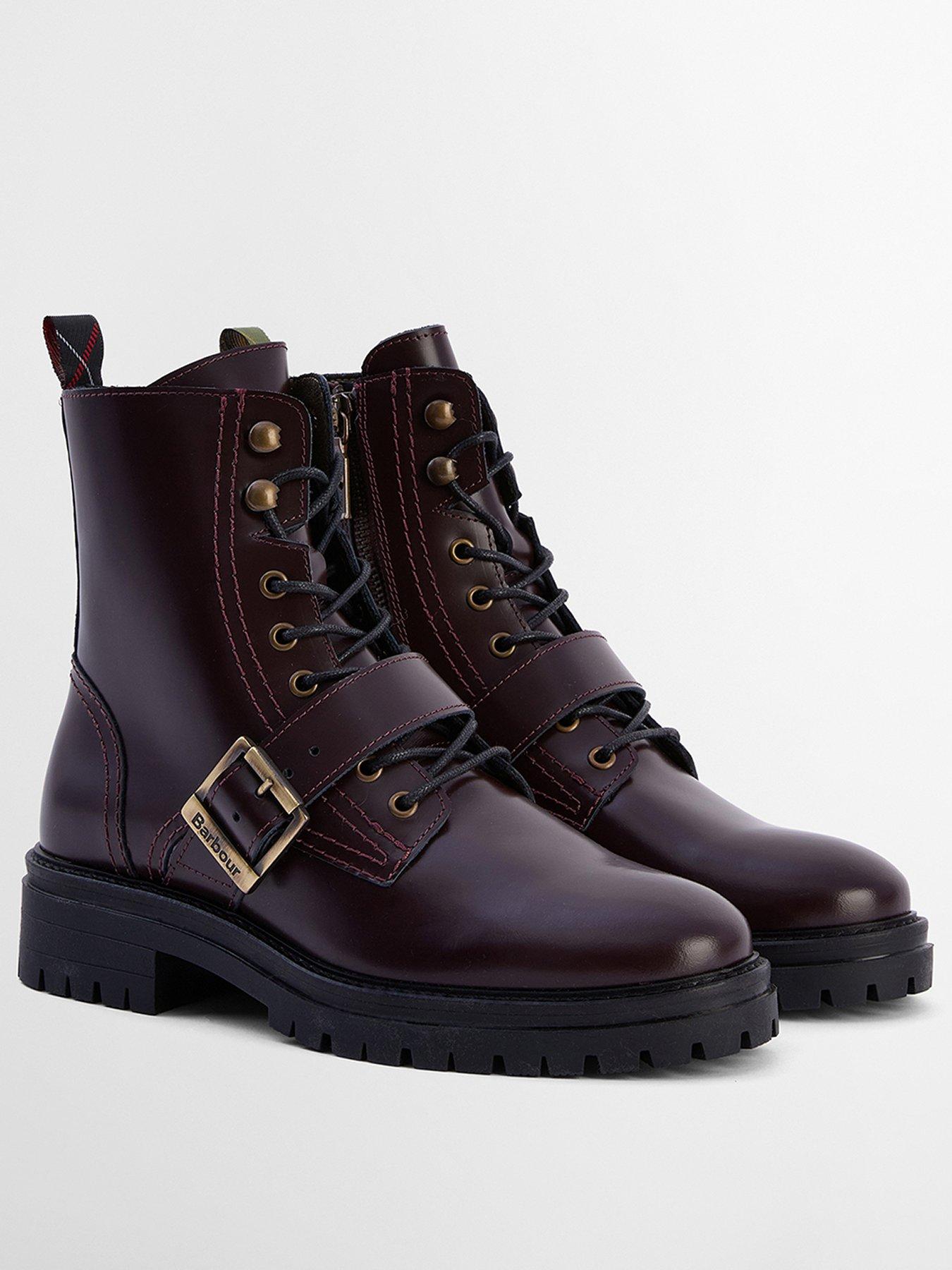 barbour-ouseburne-lace-up-boot-redstillFront