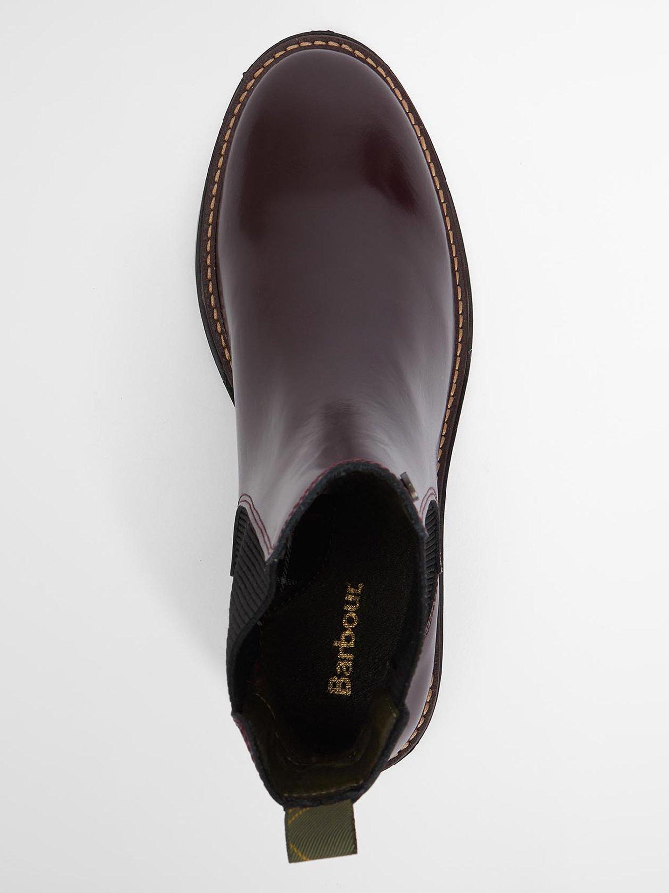 Image 4 of 7 of Barbour Marla Chelsea Boot - Red