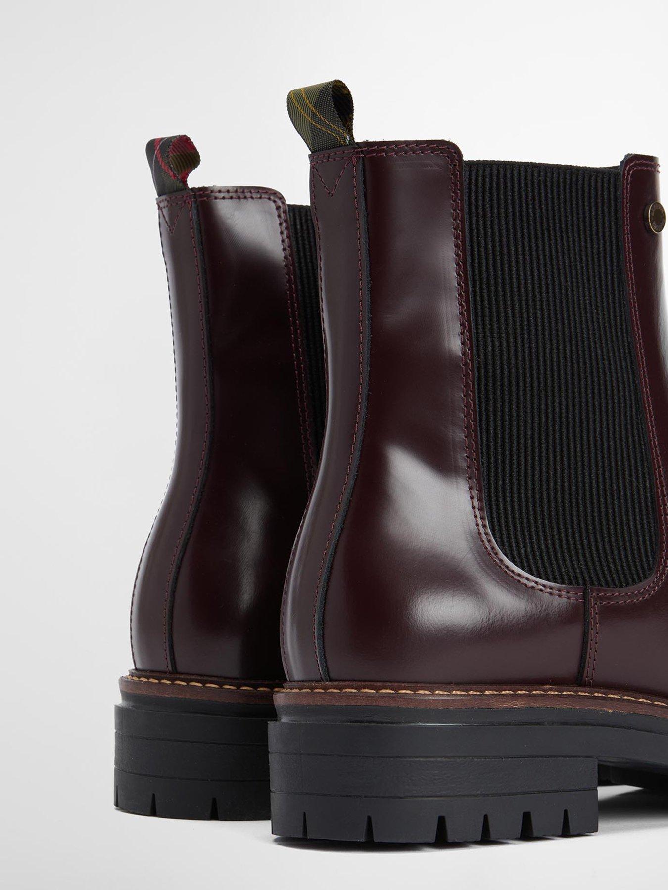 Image 7 of 7 of Barbour Marla Chelsea Boot - Red