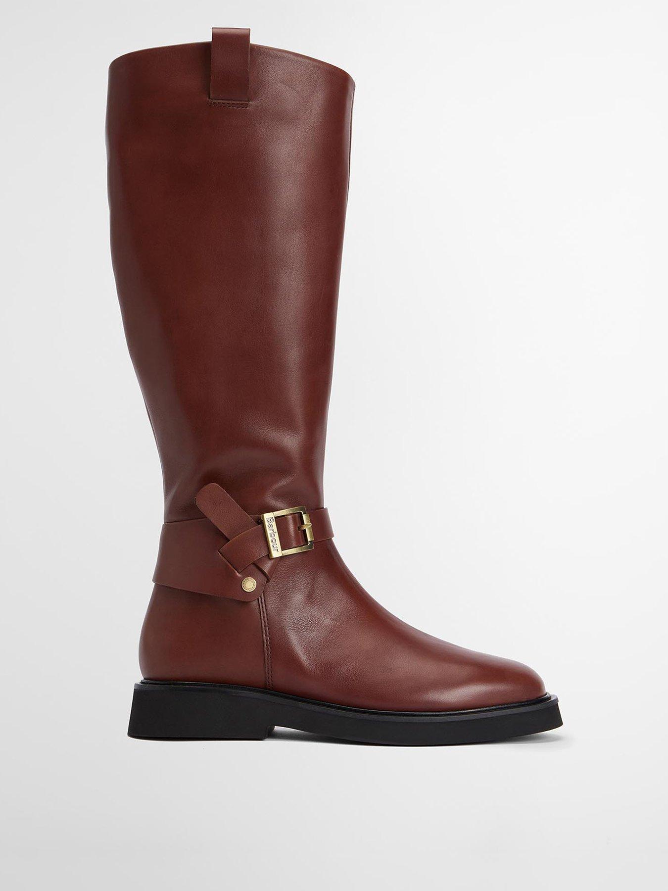 Barbour Theodora Riding Boot - Brown