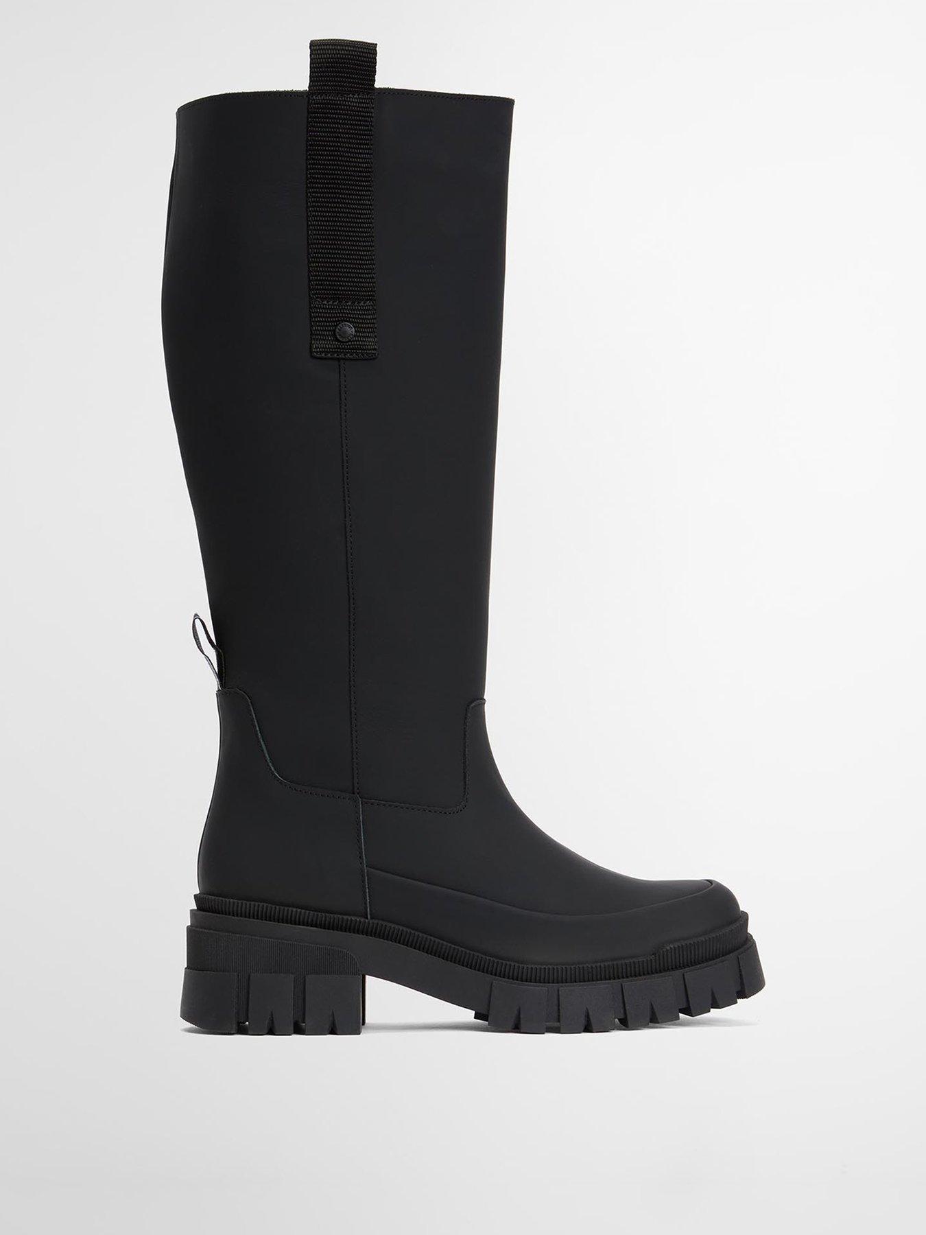 barbour-saidie-tall-boot-blackfront