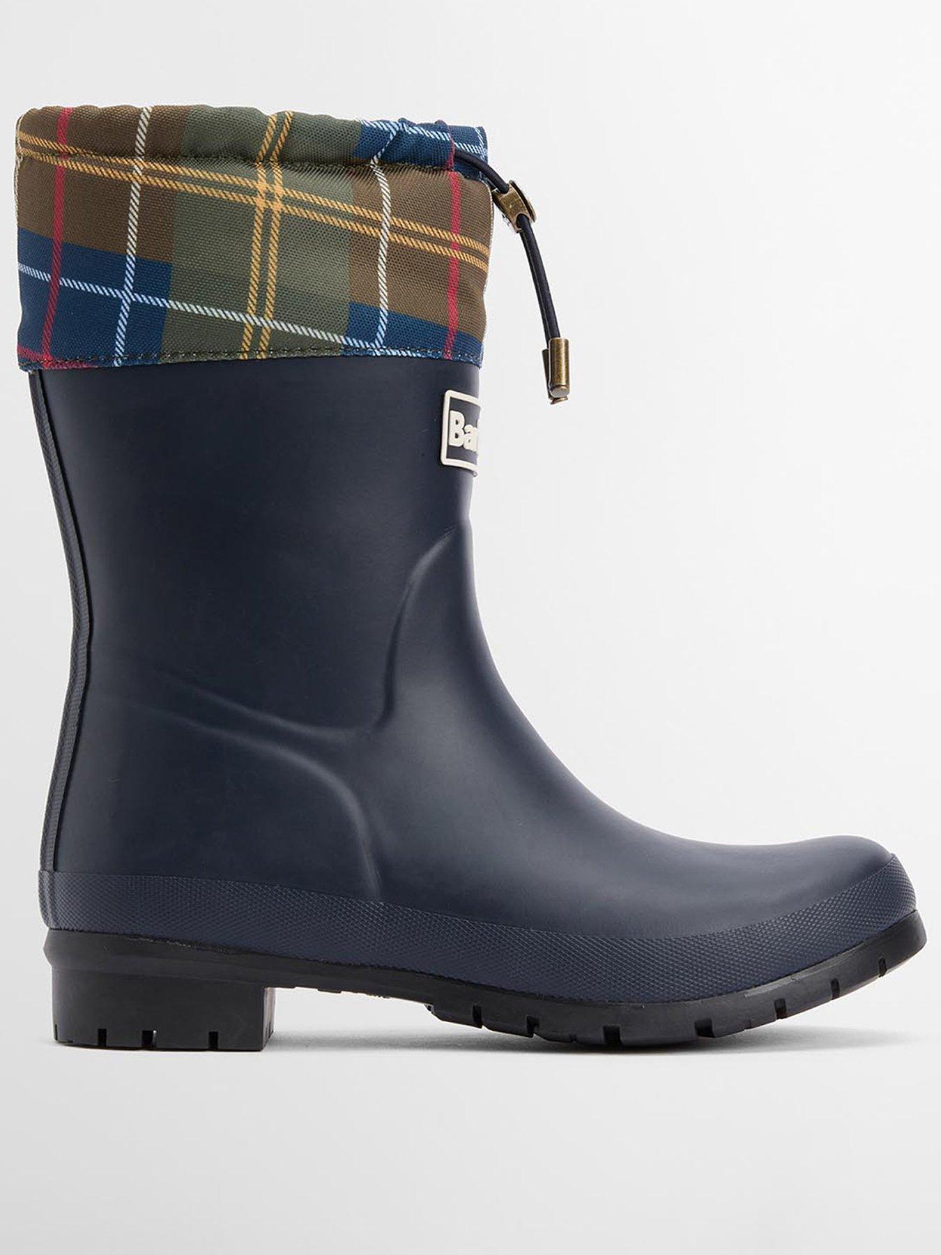 Barbour Mowbray Mid Welly - Navy
