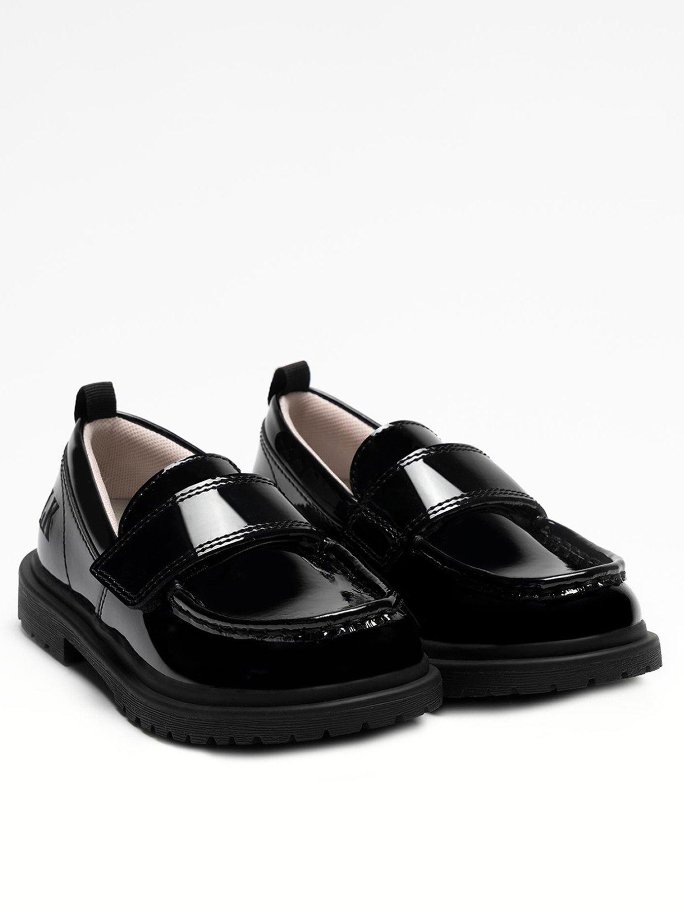 Lelli Kelly Youth Camilla Patent School Shoe Loafer Miss Lk - Black