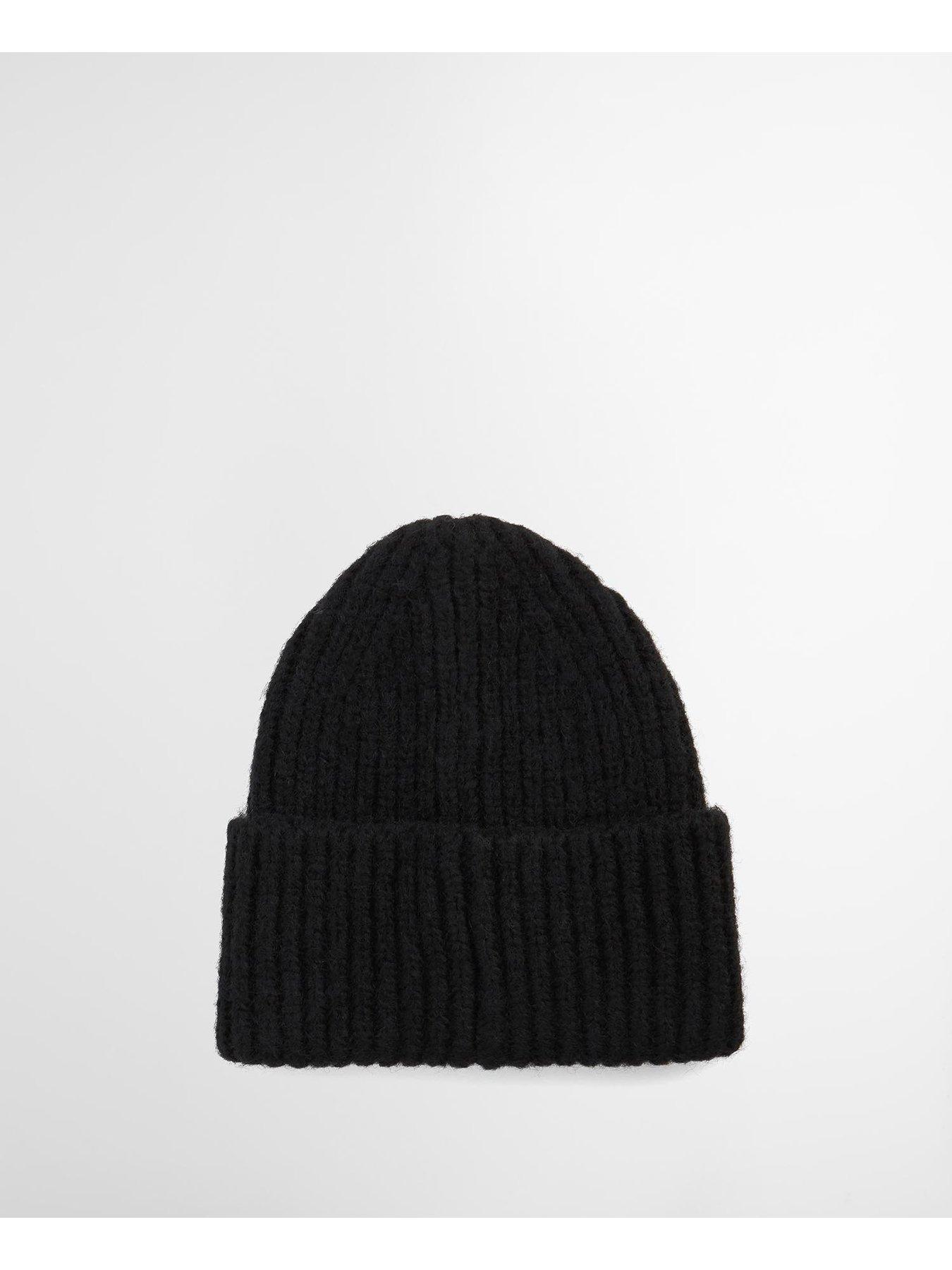 Image 2 of 4 of Barbour Meryl Beanie Hat - Black