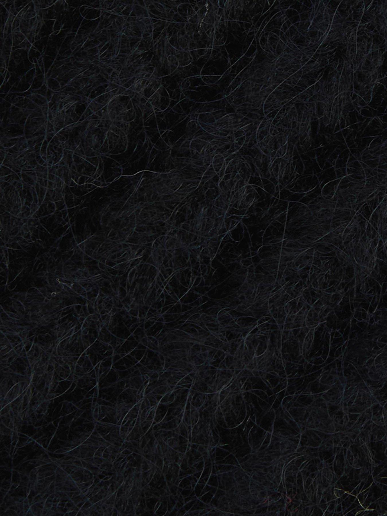 Image 4 of 4 of Barbour Meryl Beanie Hat - Black
