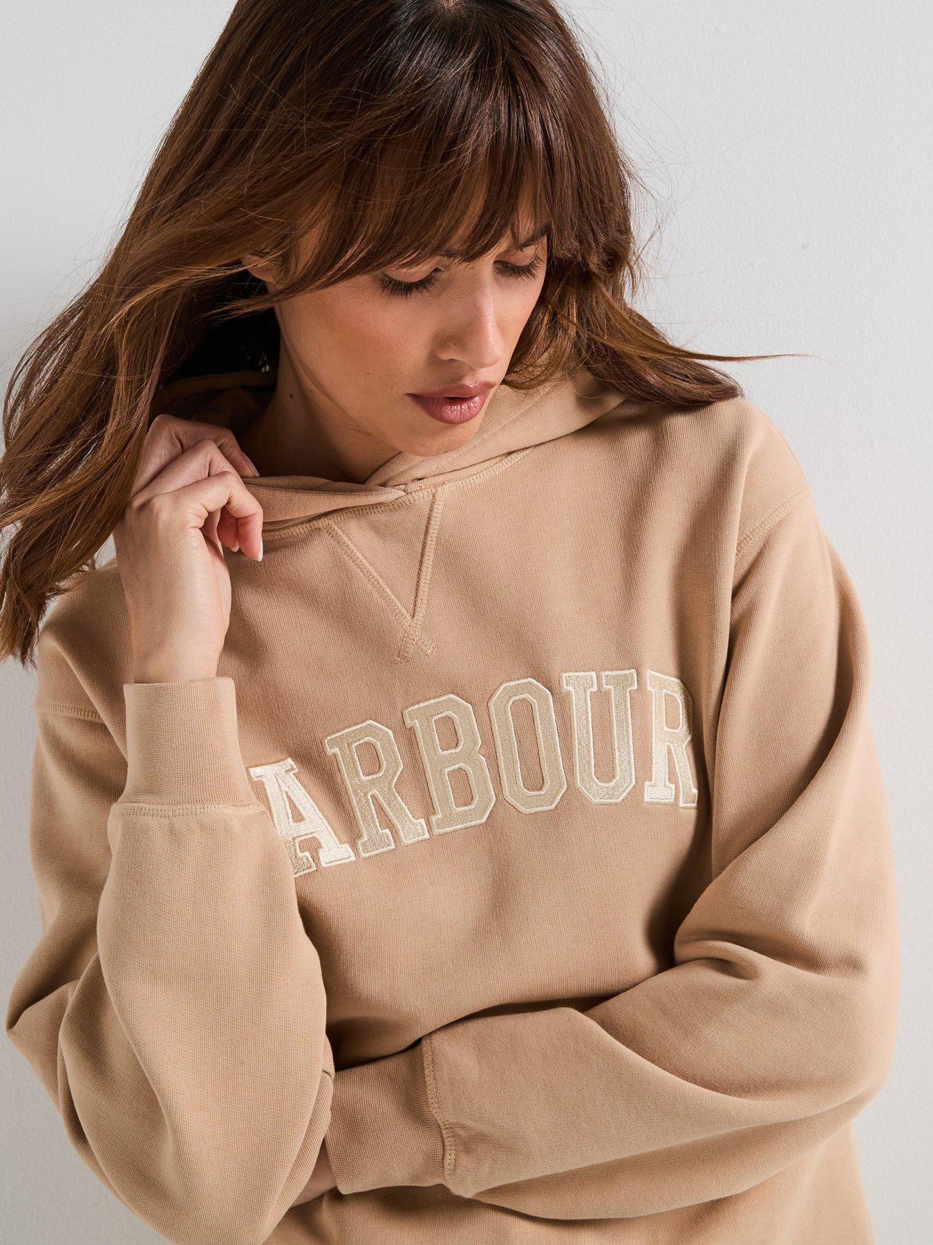 Image 6 of 6 of Barbour Northumberland Hoodie - Beige