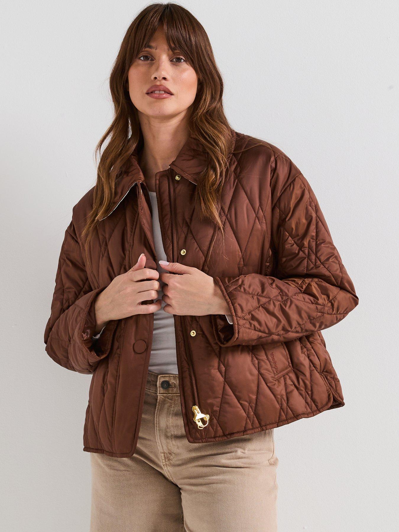 Barbour Bernadette Quilted Jacket - White