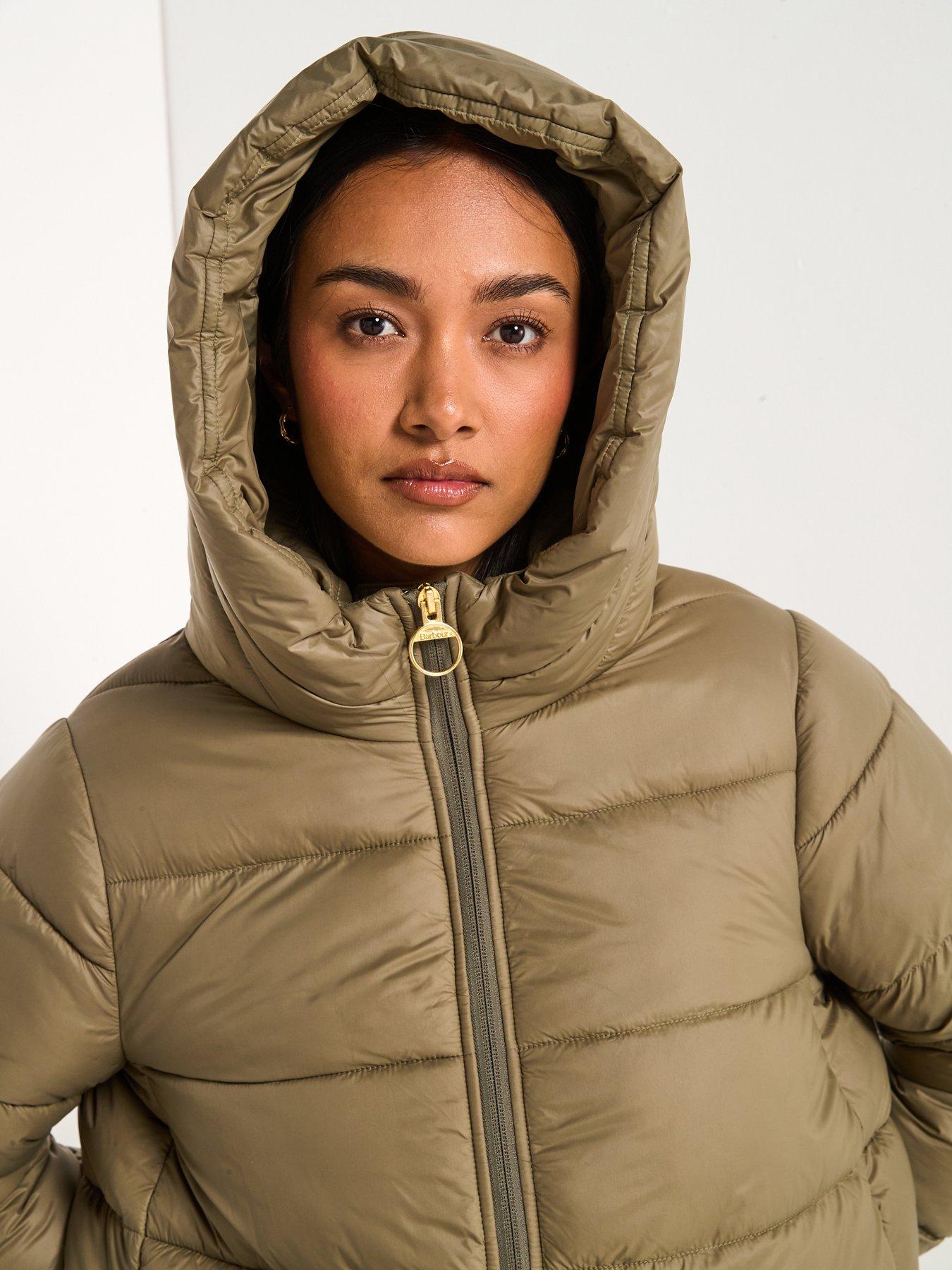 barbour-international-longline-olivios-puffer-jacket-greendetail