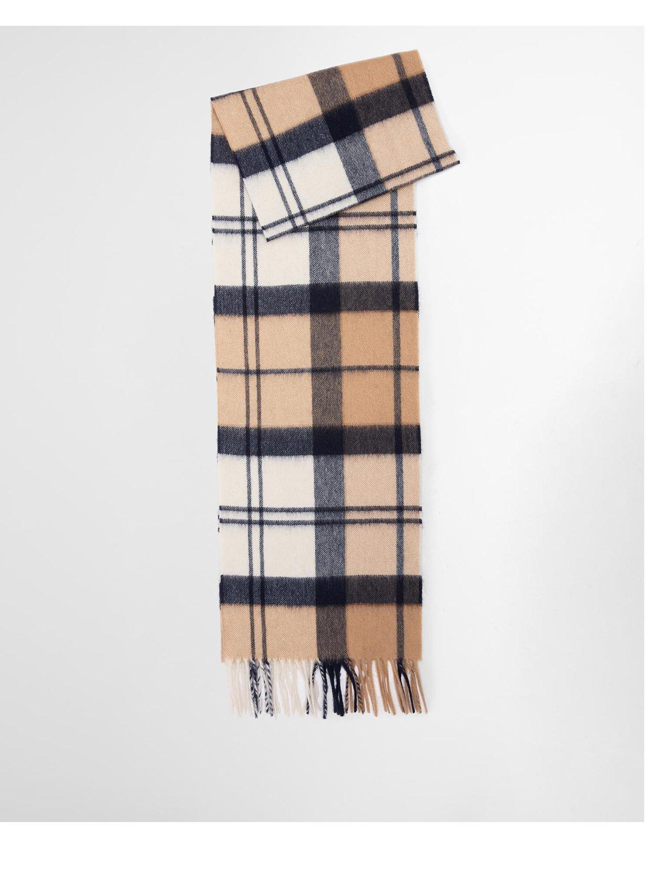 Barbour Tartan Cashmere Scarf - Multi