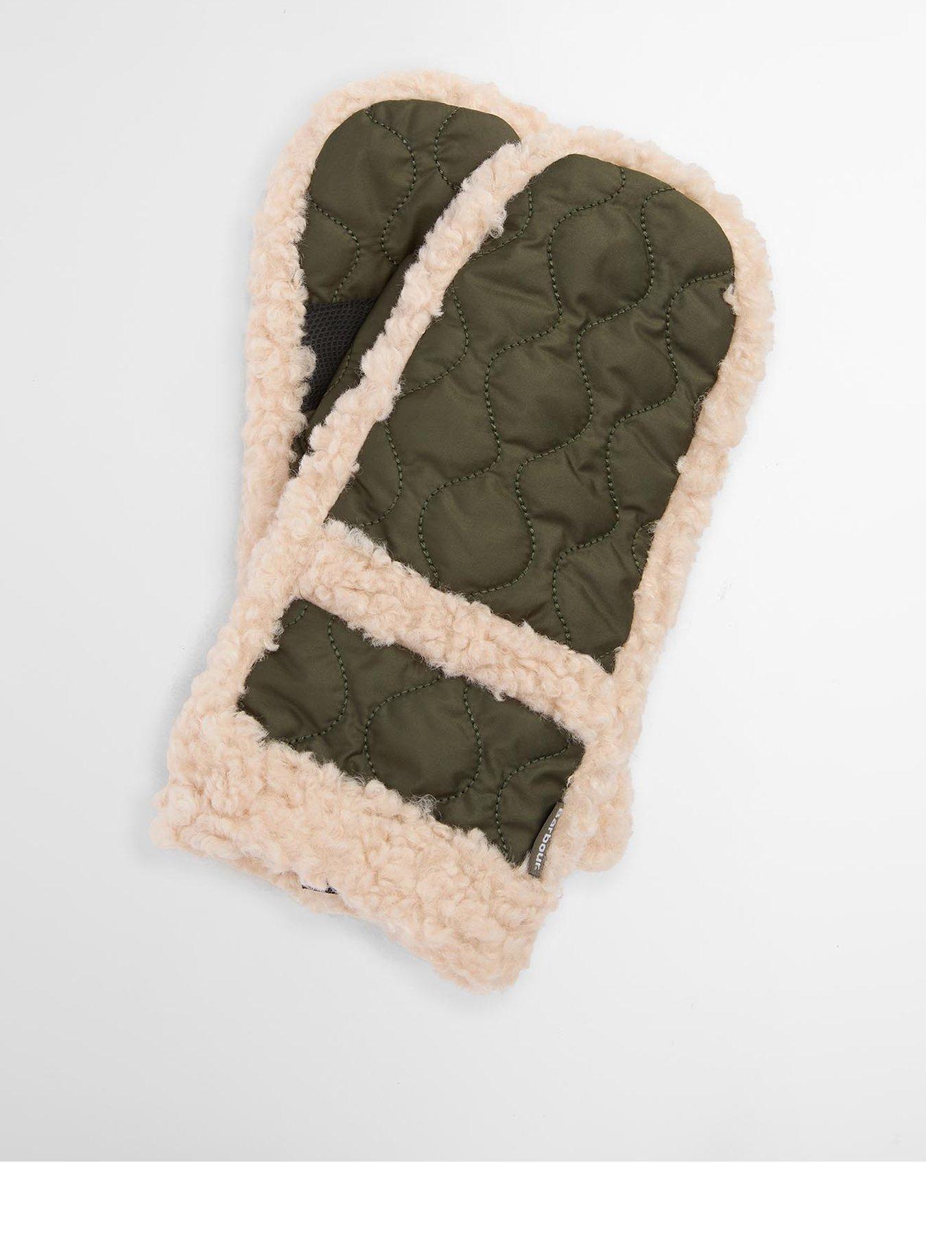 barbour-marnie-waterproof-mittens-green