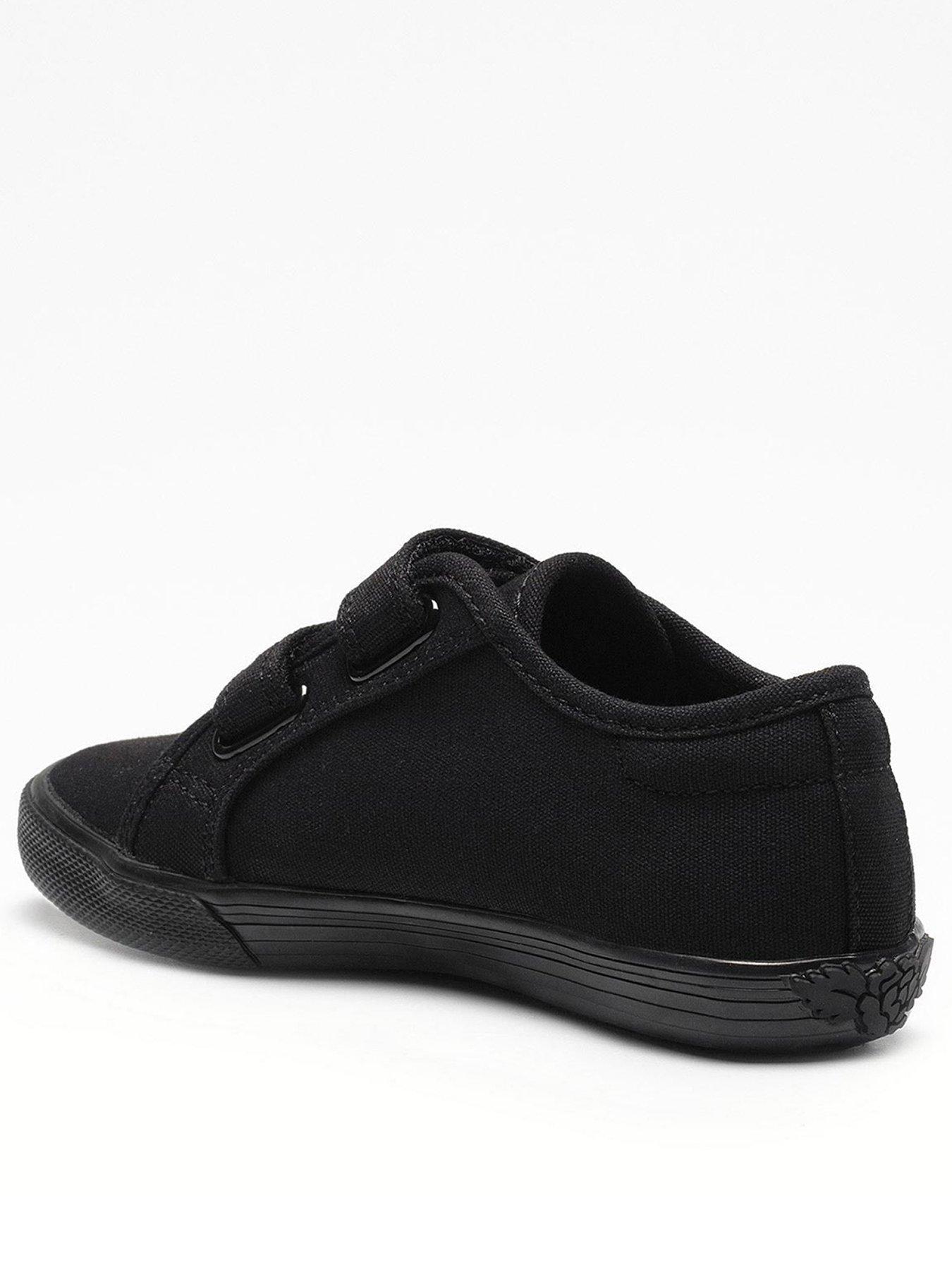 Image 3 of 4 of Lelli Kelly Lily Canvas School Shoe - Black