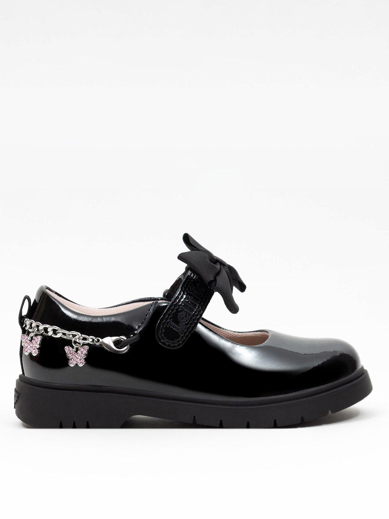 lelli-kelly-isabella-patent-removeable-bracelet-bow-school-shoe-blackfront