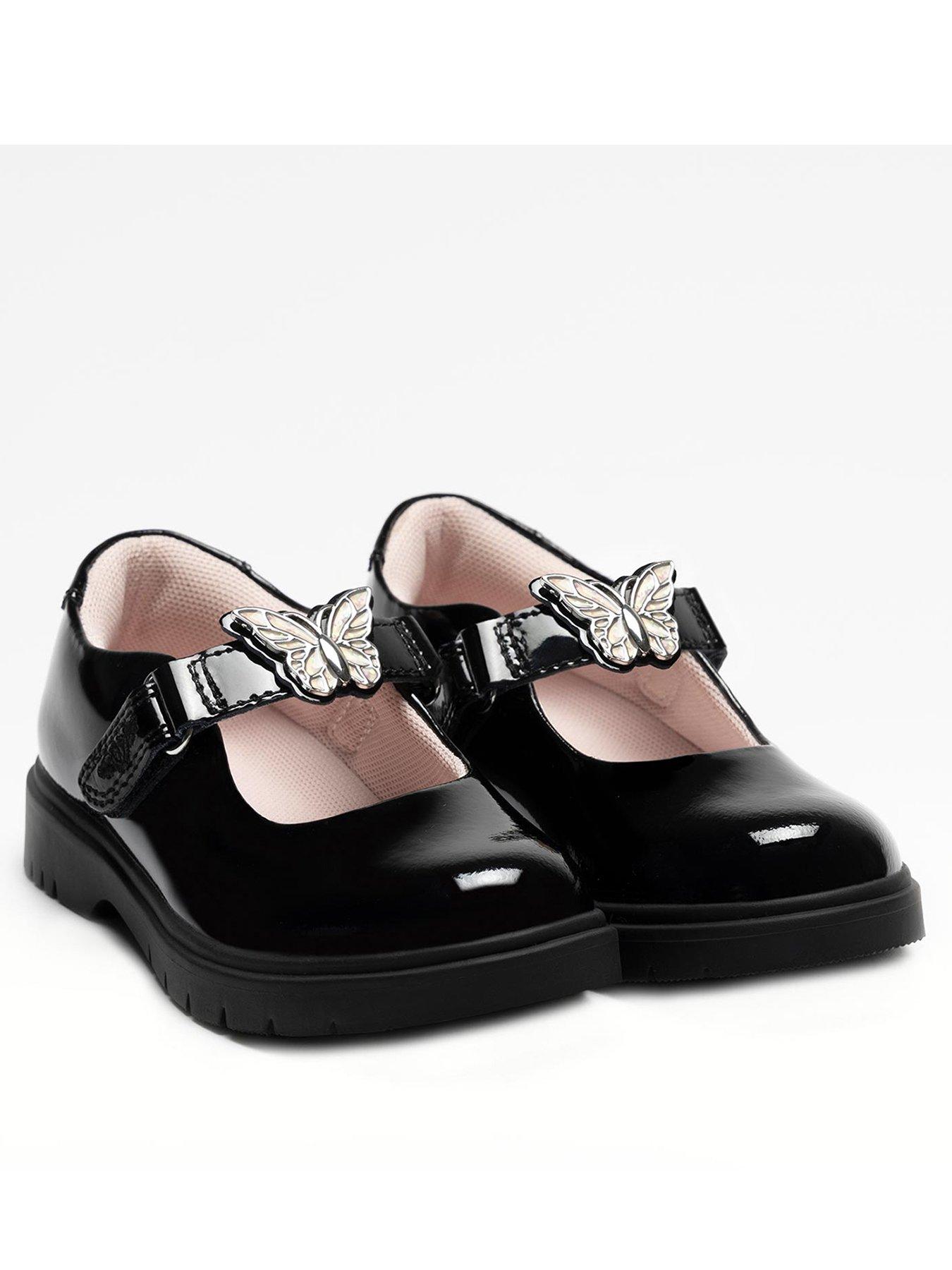 Image 1 of 5 of Lelli Kelly Delilah Patent Leather Interchangeable Strap Shoe - Black
