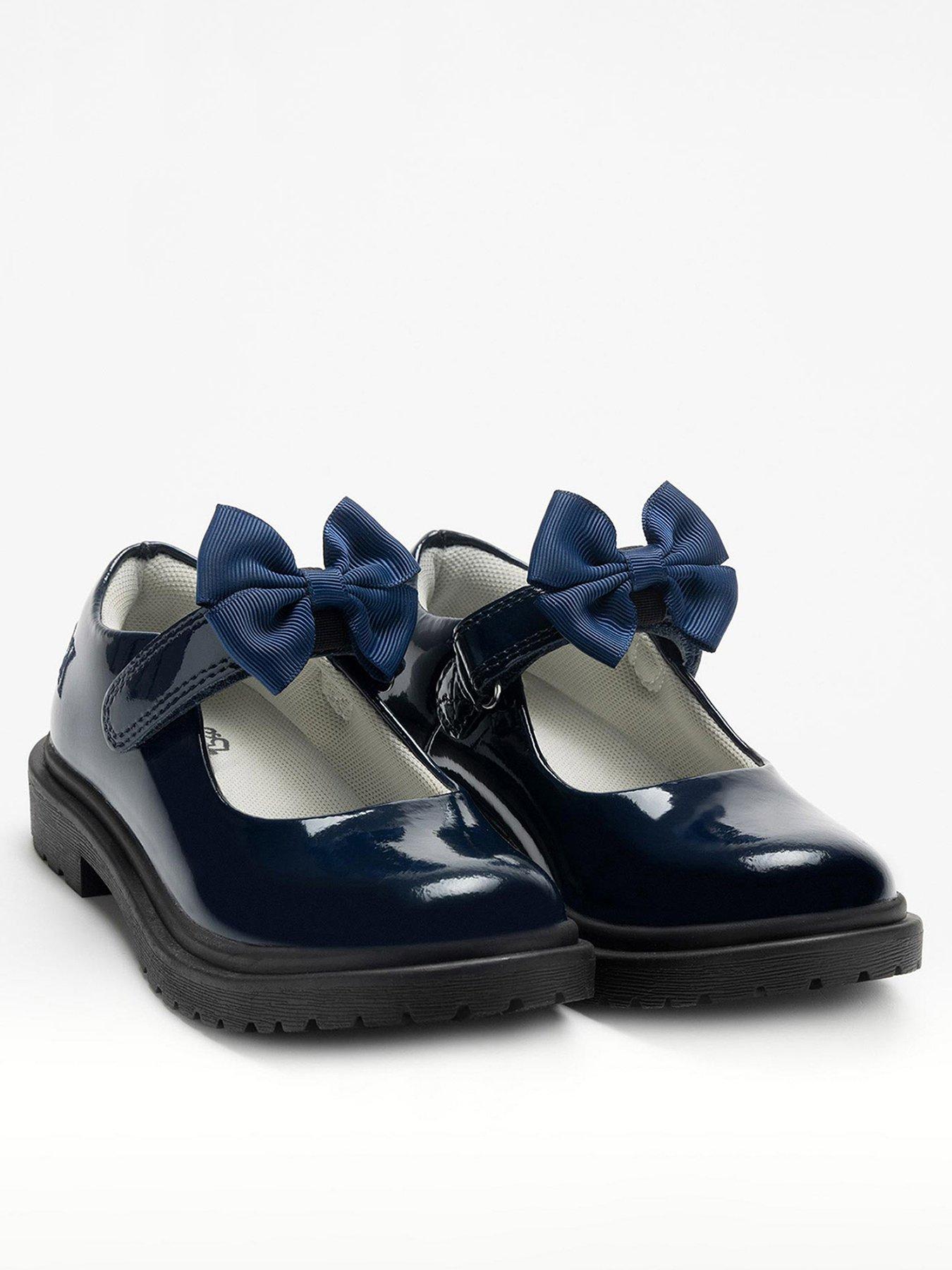 Image 1 of 4 of Lelli Kelly Mia Patent Bow School Shoe Miss Lk