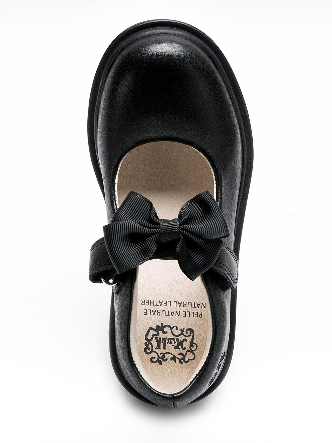 Image 4 of 4 of Lelli Kelly Youth Masie Bow School Shoe Miss Lk - Black