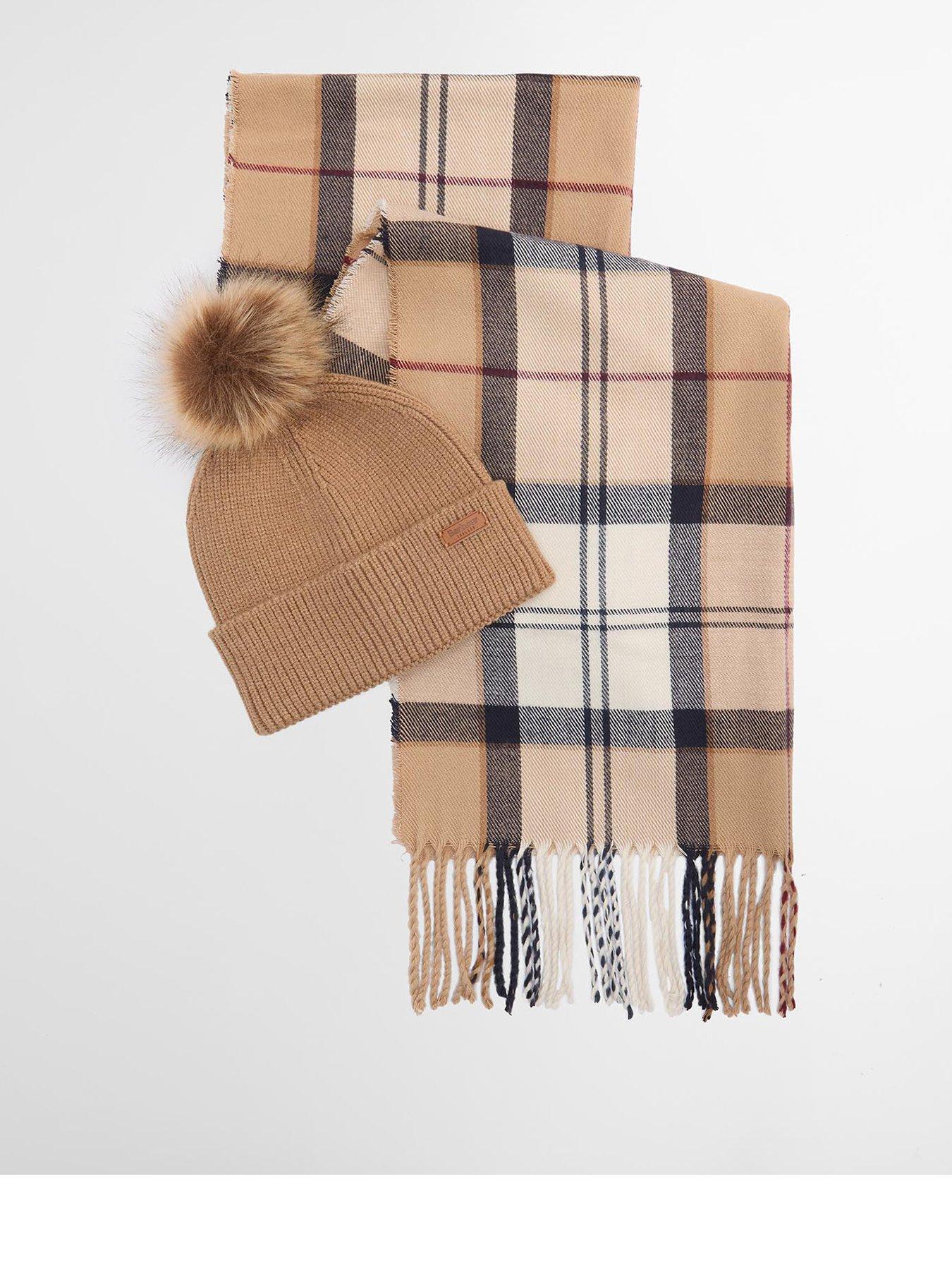 barbour-dover-beanie-amp-hailes-scarf-gift-set-beigefront
