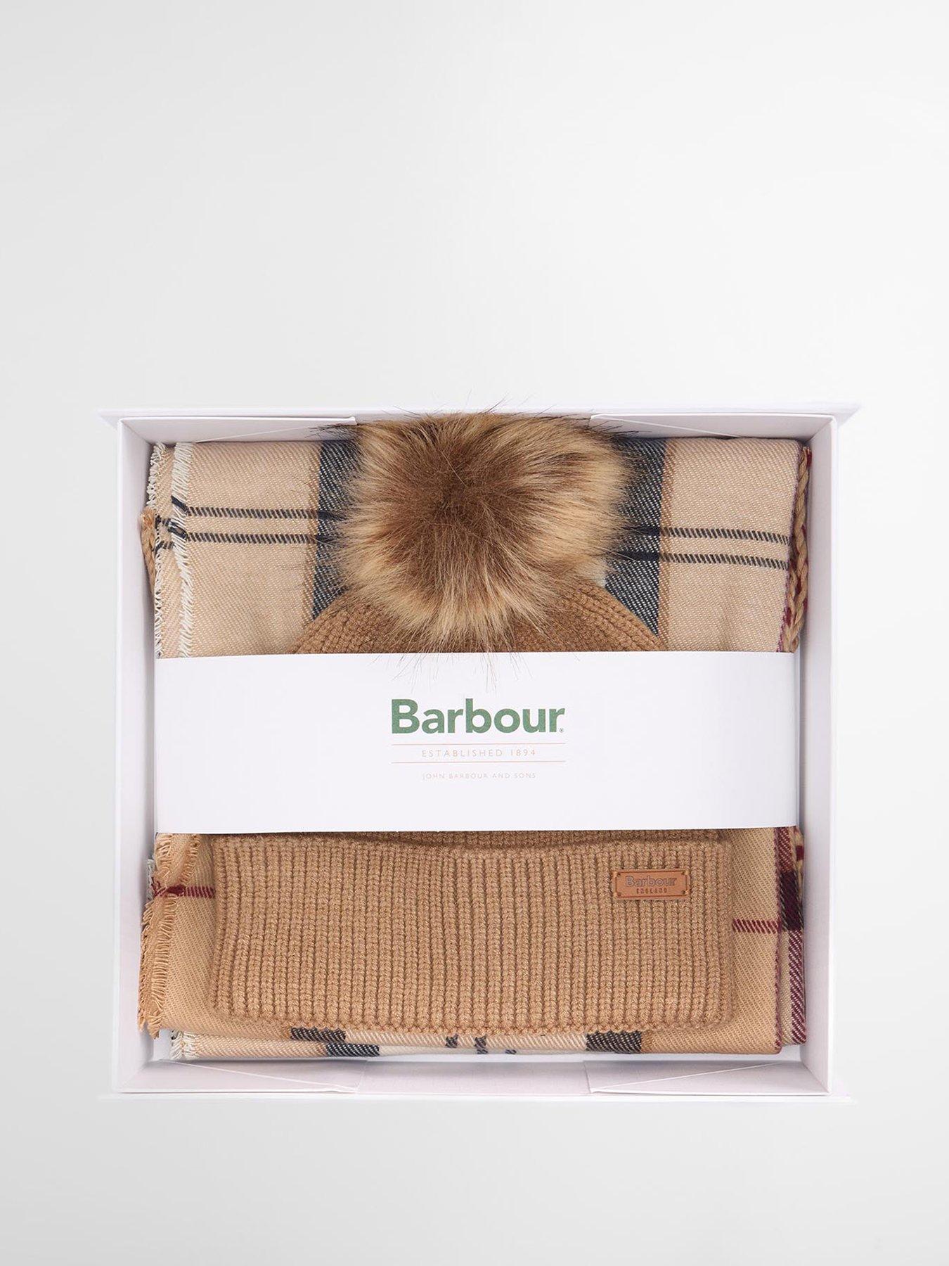 barbour-dover-beanie-amp-hailes-scarf-gift-set-beigestillFront