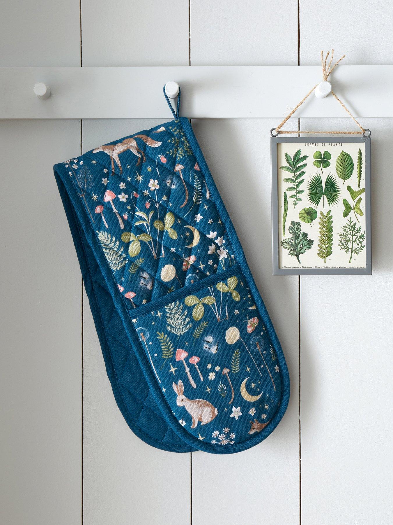 catherine-lansfield-enchanted-twilight-double-oven-glove