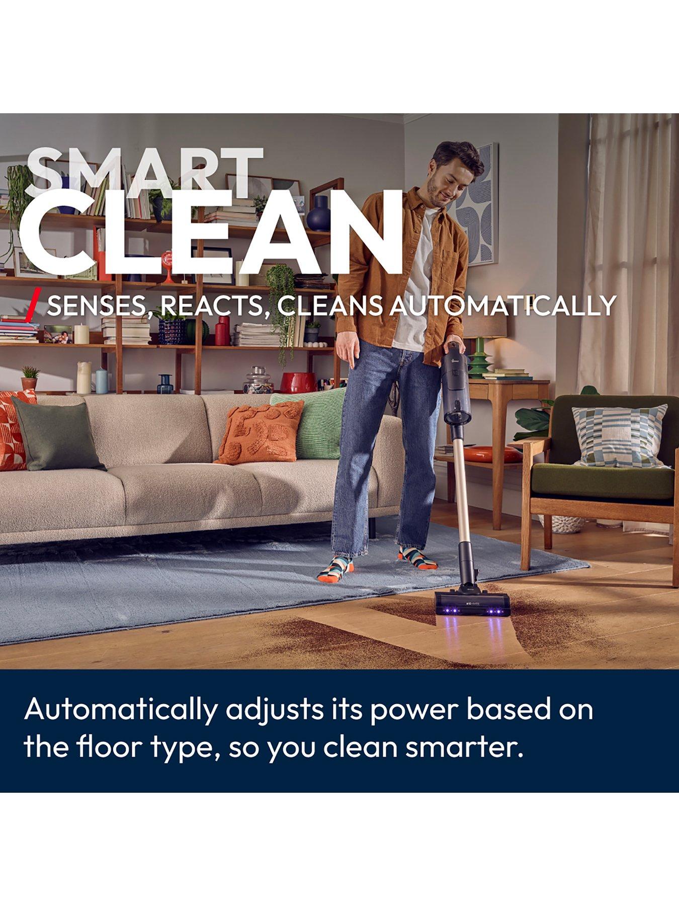 Image 3 of 7 of Hoover HF6 Pet Cordless Vacuum Cleaner Stick (HF610H), up to 100min Runtime, 5y warranty, Floor Sensor, Dual Way Clean, Anti Hair Wrap, LED Lights