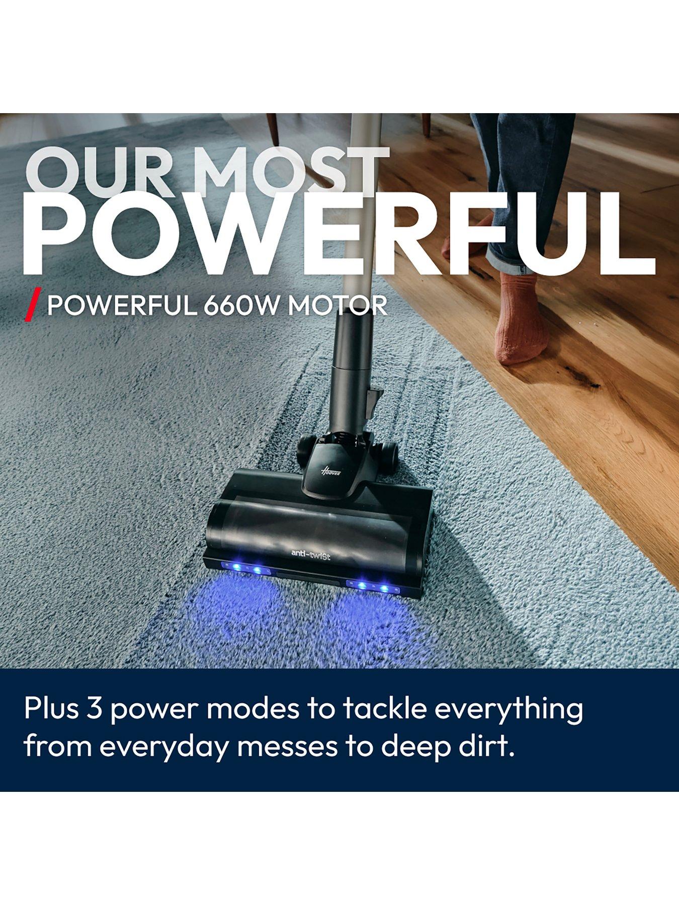 Image 4 of 7 of Hoover HF6 Pet Cordless Vacuum Cleaner Stick (HF610H), up to 100min Runtime, 5y warranty, Floor Sensor, Dual Way Clean, Anti Hair Wrap, LED Lights