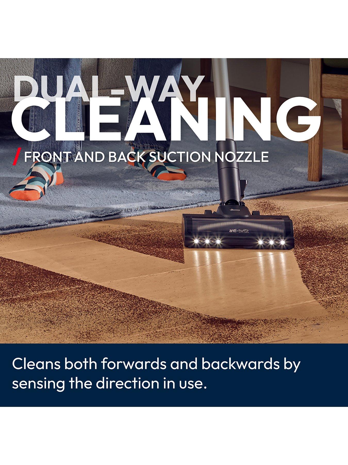 Image 6 of 7 of Hoover HF6 Pet Cordless Vacuum Cleaner Stick (HF610H), up to 100min Runtime, 5y warranty, Floor Sensor, Dual Way Clean, Anti Hair Wrap, LED Lights