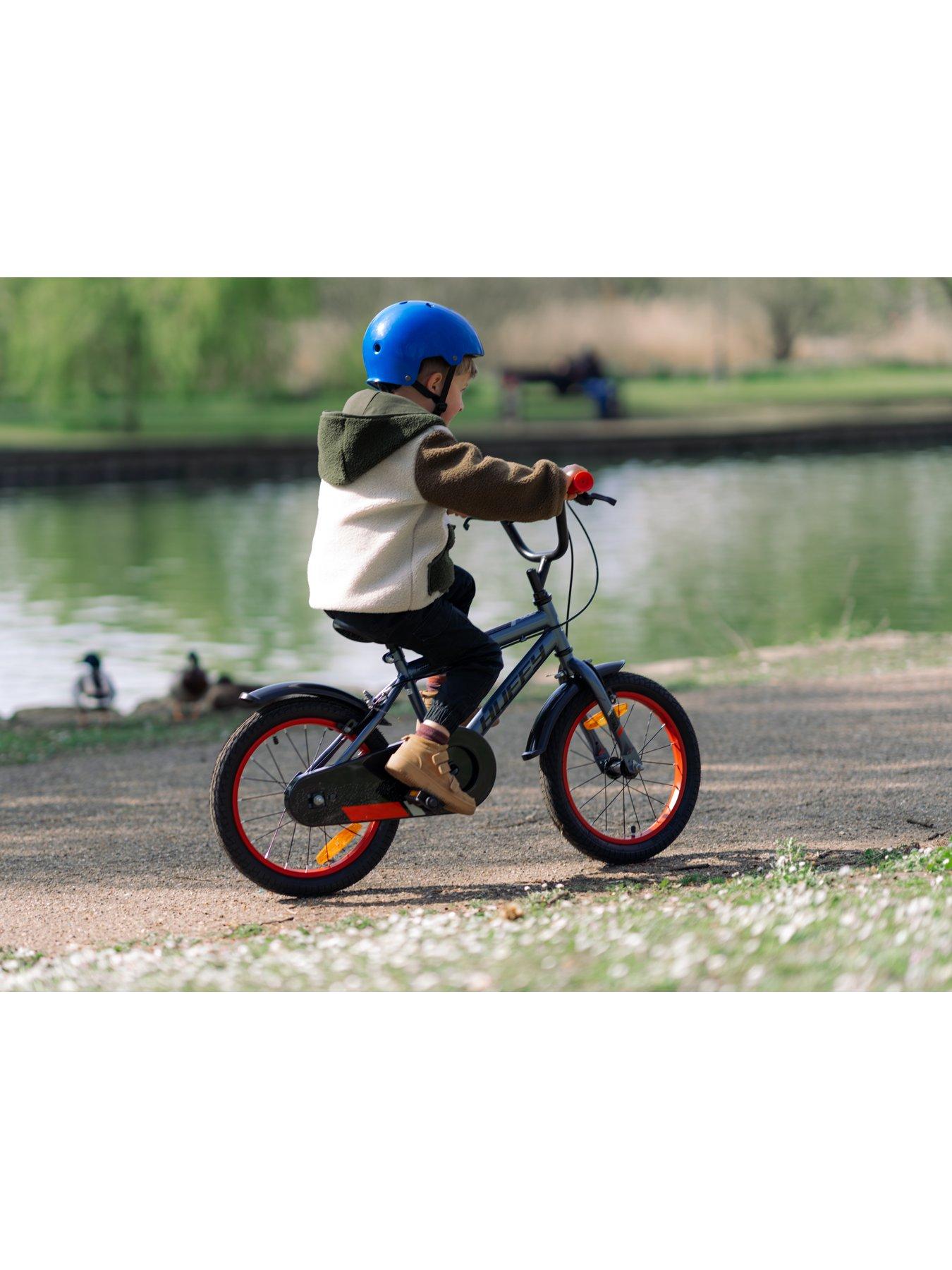 huffy-huffy-pro-thunder-16-bike-charcoal-greystillFront