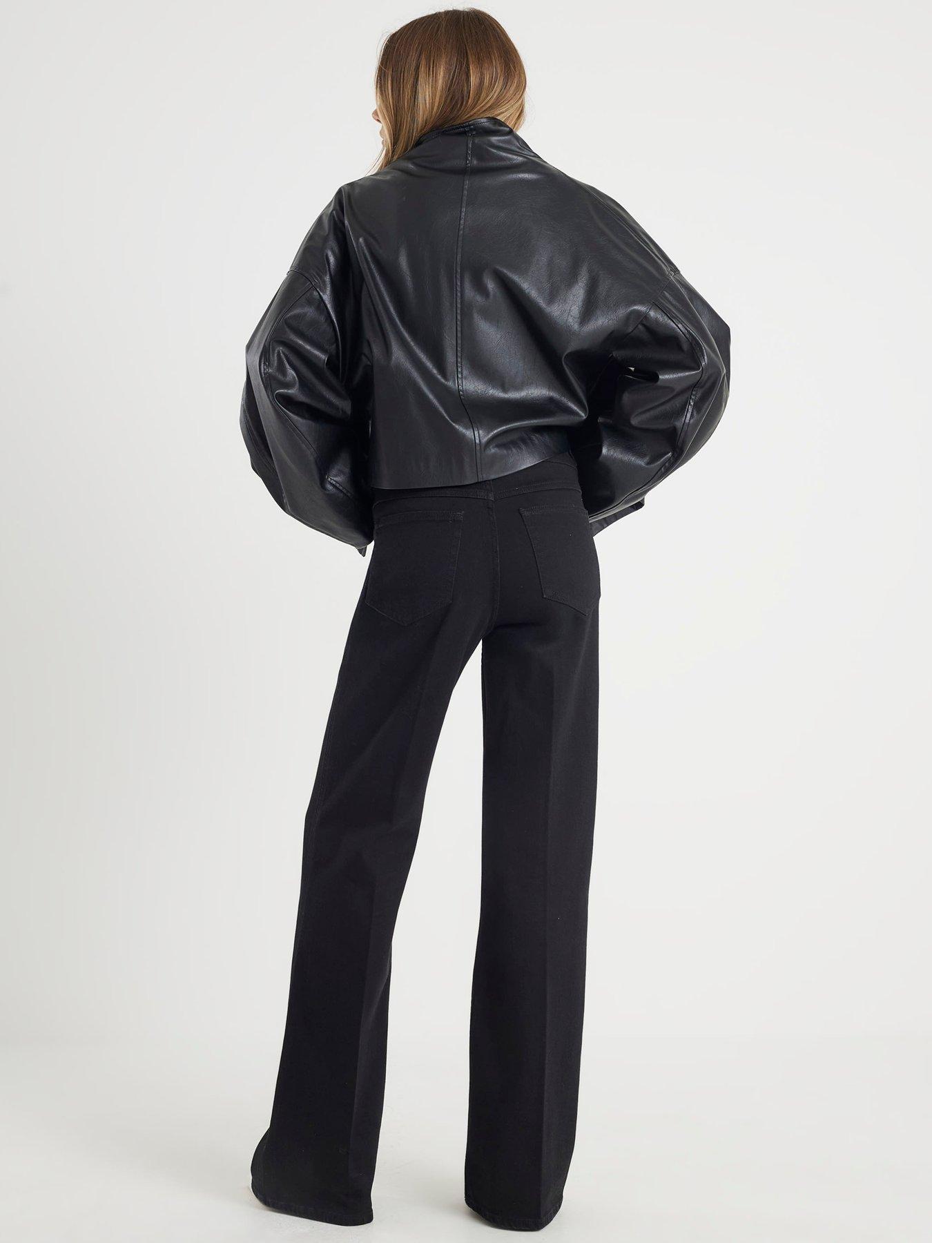 river-island-relaxed-flare-robinson-jeansnbsp--blackstillFront