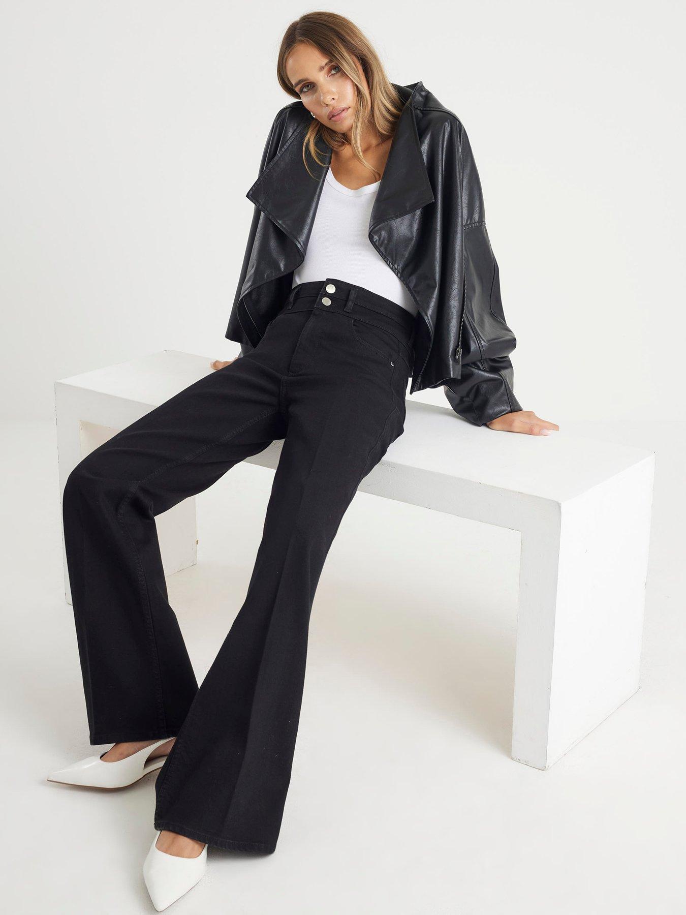 river-island-relaxed-flare-robinson-jeansnbsp--blackback