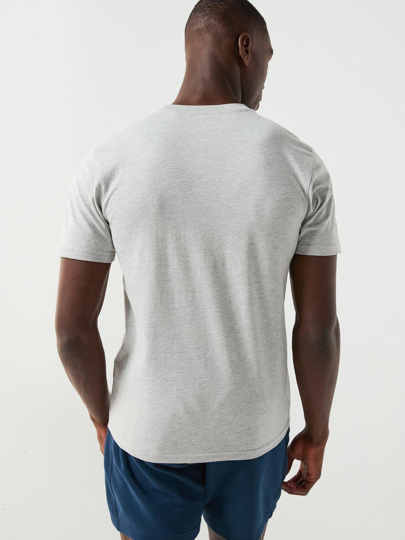 Image 2 of 5 of Ellesse Mens Ollio 2 Tee - Grey
