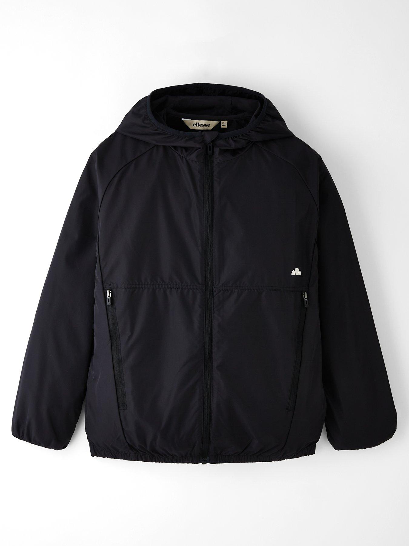 ellesse-junior-garbon-windrunner-black