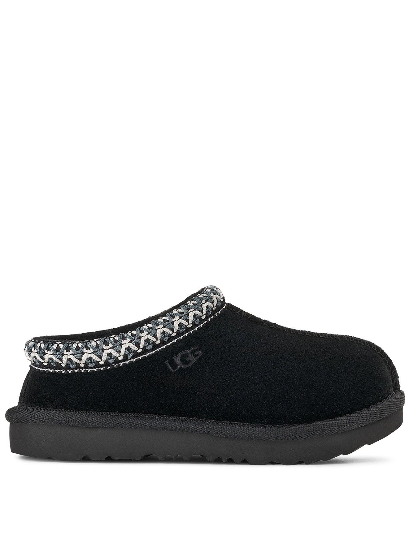 UGG Junior / Older Kids Tasman II Slippers - Black