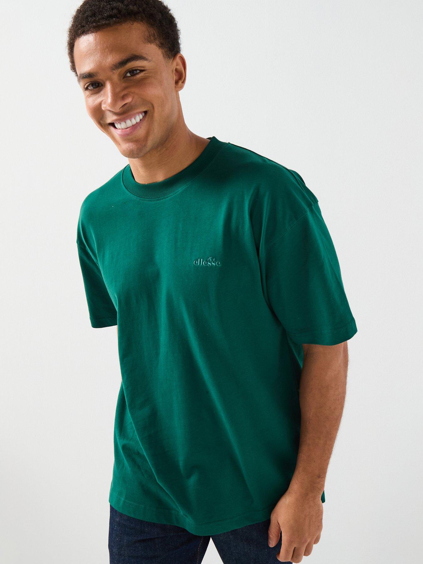 Ellesse Mens Suisio T-Shirt - Dark Green