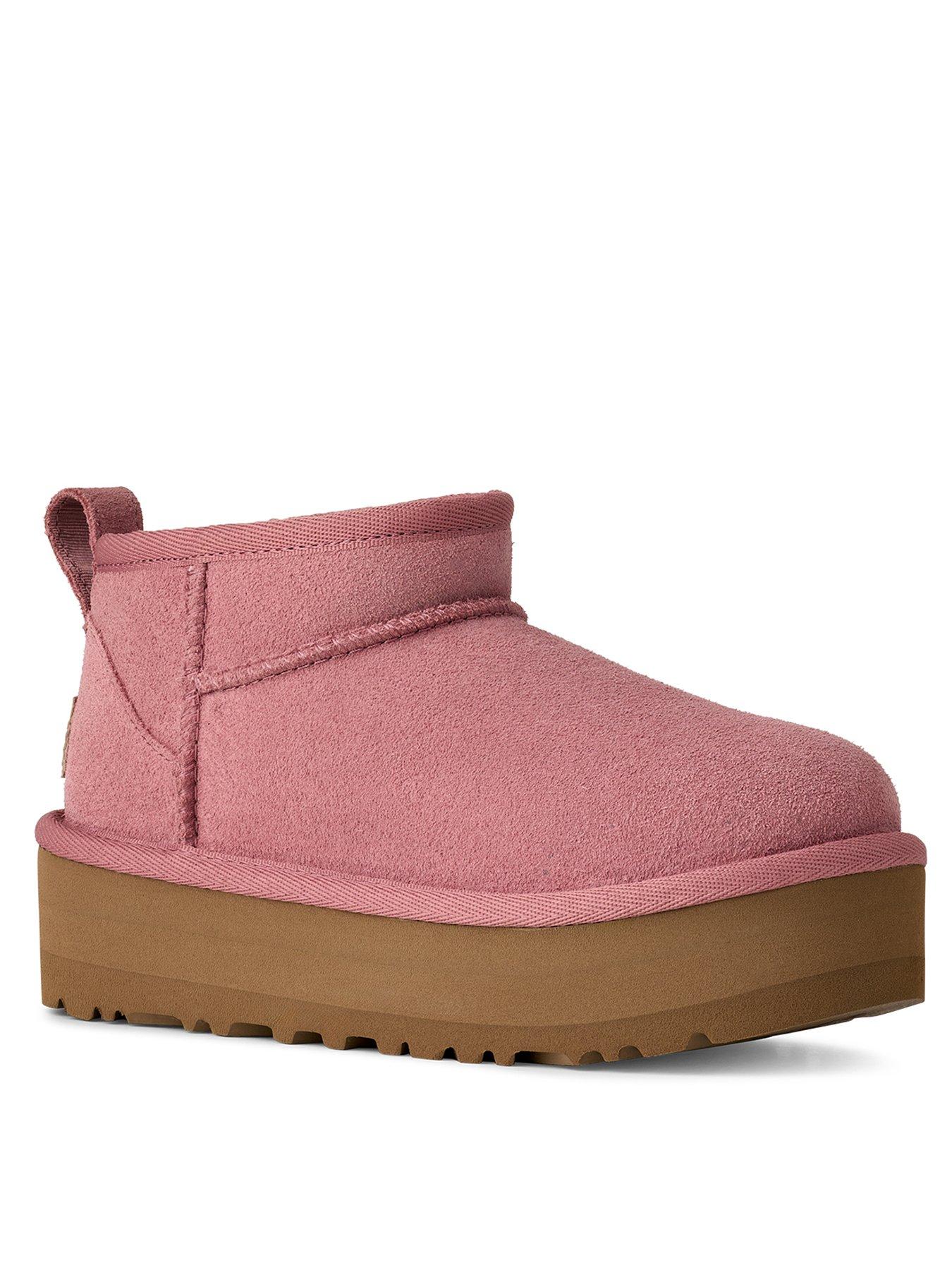 Image 2 of 4 of UGG Junior / Older Kids Classic Ultra Mini Platform Boots- Pink