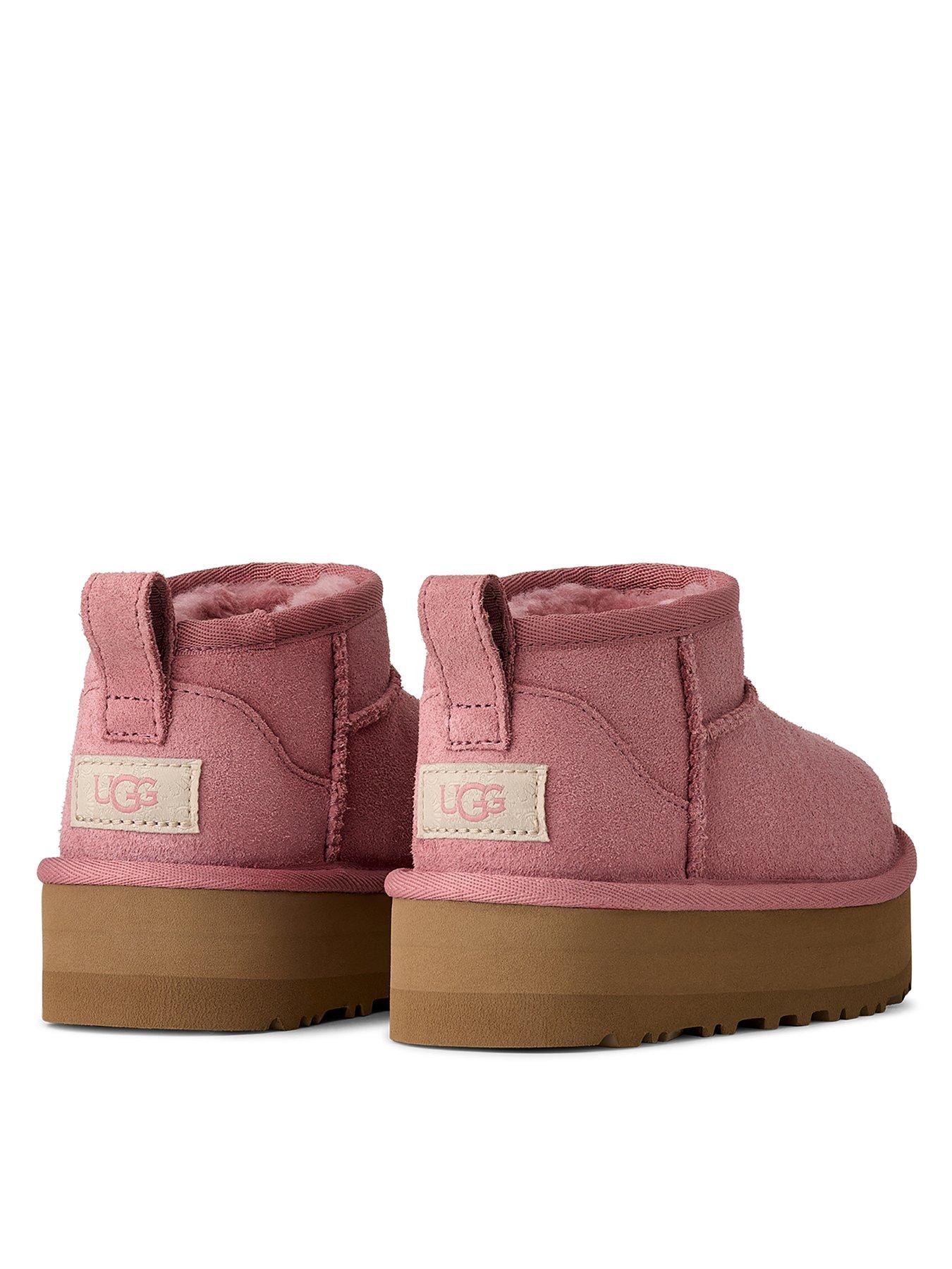 Image 3 of 4 of UGG Junior / Older Kids Classic Ultra Mini Platform Boots- Pink