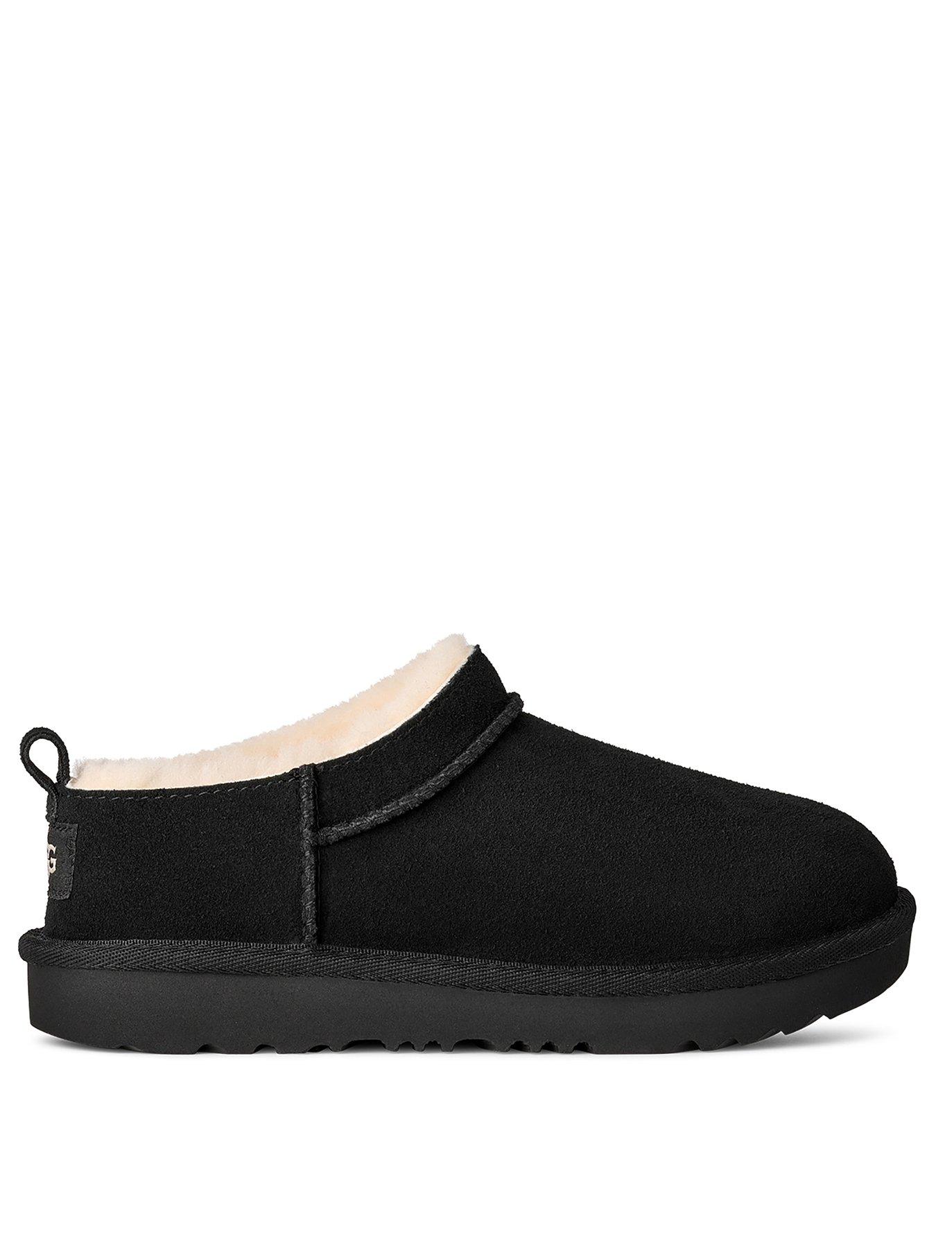 Image 1 of 5 of UGG Junior / Older Kids Classic Micro Boot - Black